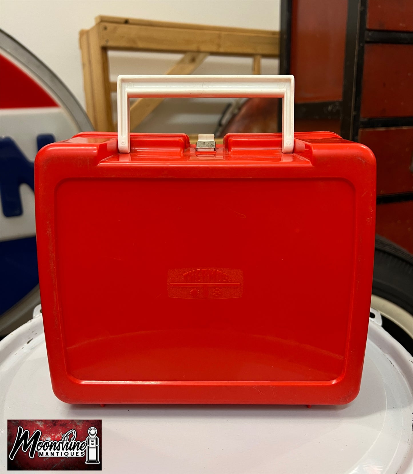 Vtg. 1977 LOONEY TUNES Lunch Box w/ Thermos - Bugs Bunny, Daffy Duck, Porky Pig - Free Shipping!