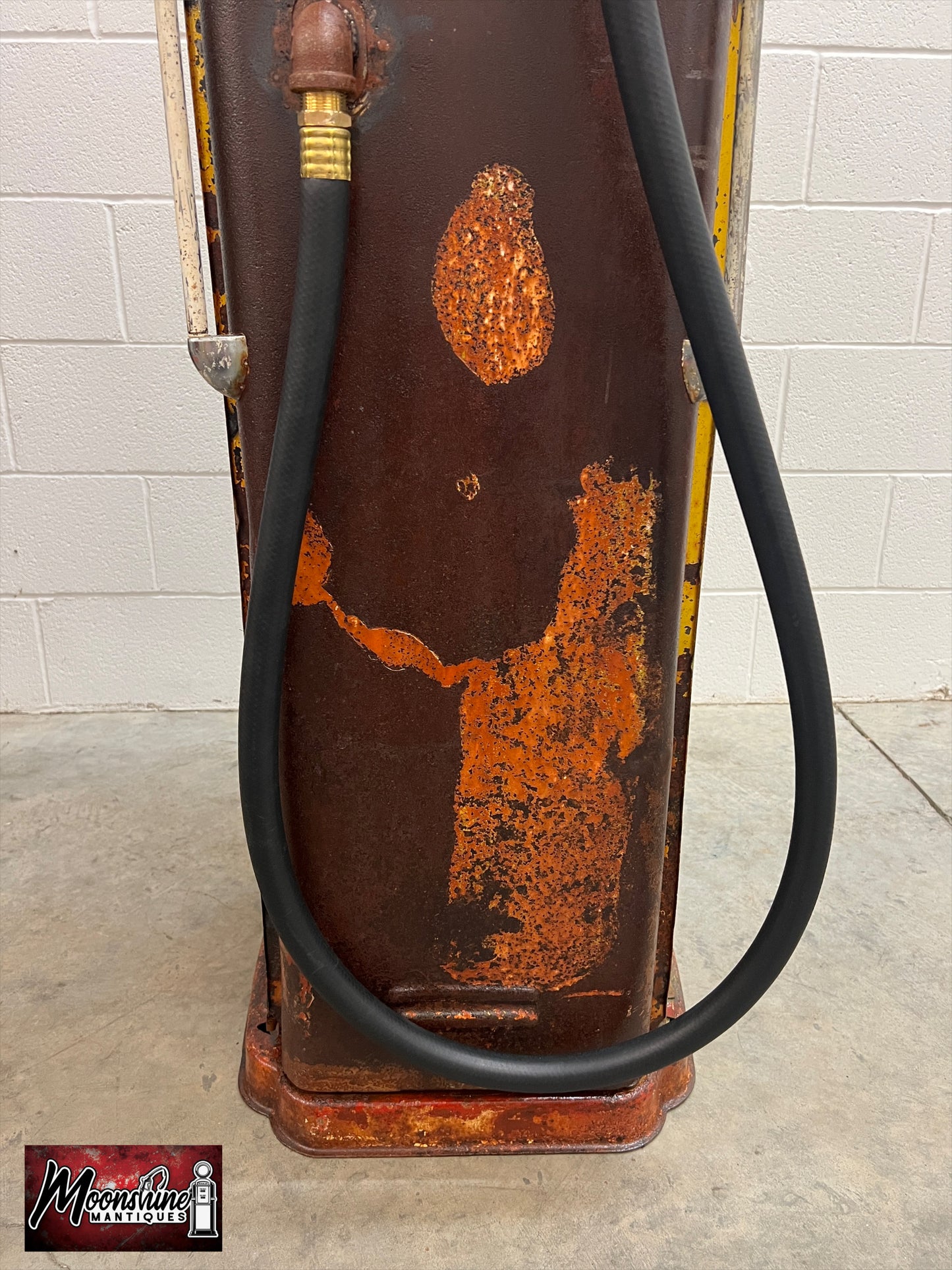 Rustoration 1940’s CONOCO GASOLINE Gilbarco Gas Pump w/ Shelves - Mancave Decor - Free Shipping!