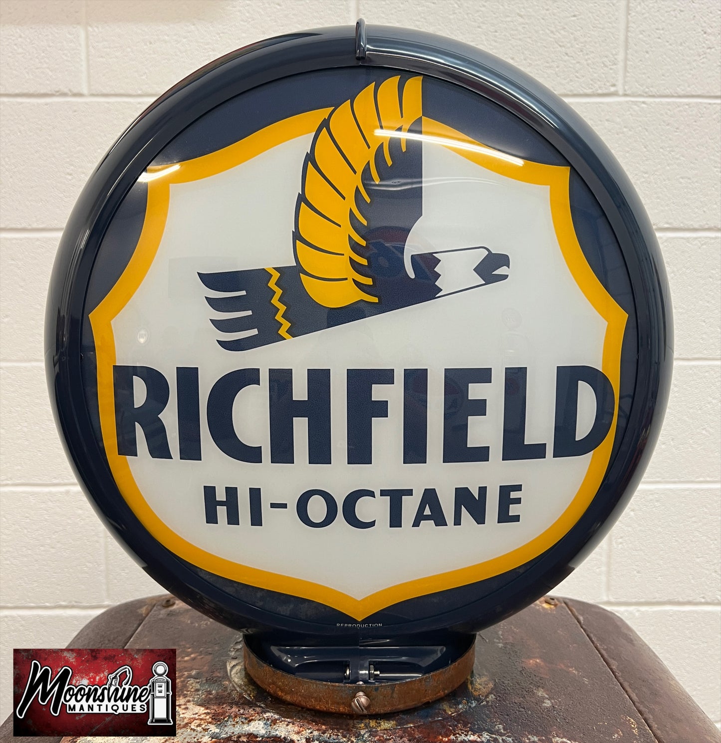 Rustoration 1940’s RICHFIELD Gilbarco Gas Pump w/ Shelves - Mancave Decor - Free Shipping!