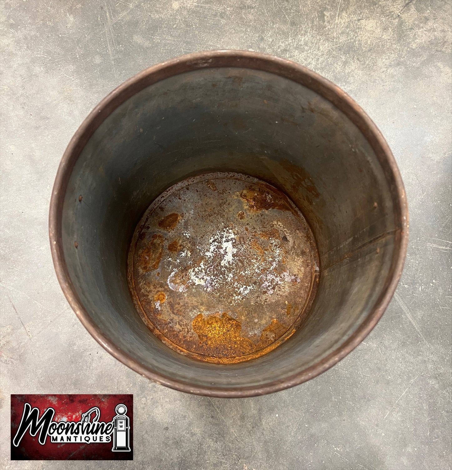 1950’s SHELL Gear Oil 5 Gallon Can - Gas & Oil - Free Shipping!