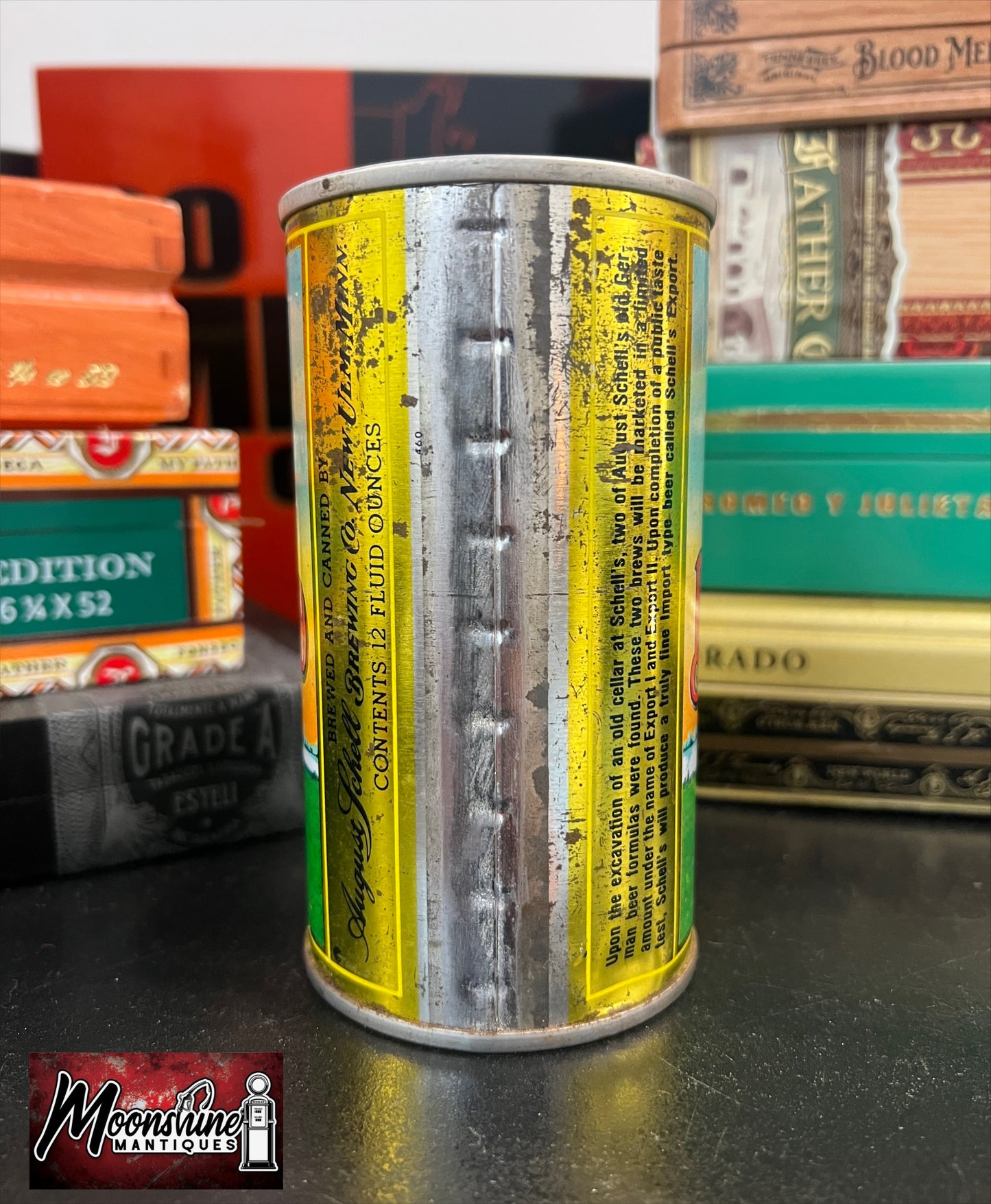 Vtg. Schell's Deer Brand Export Beer Can - Free Shipping!