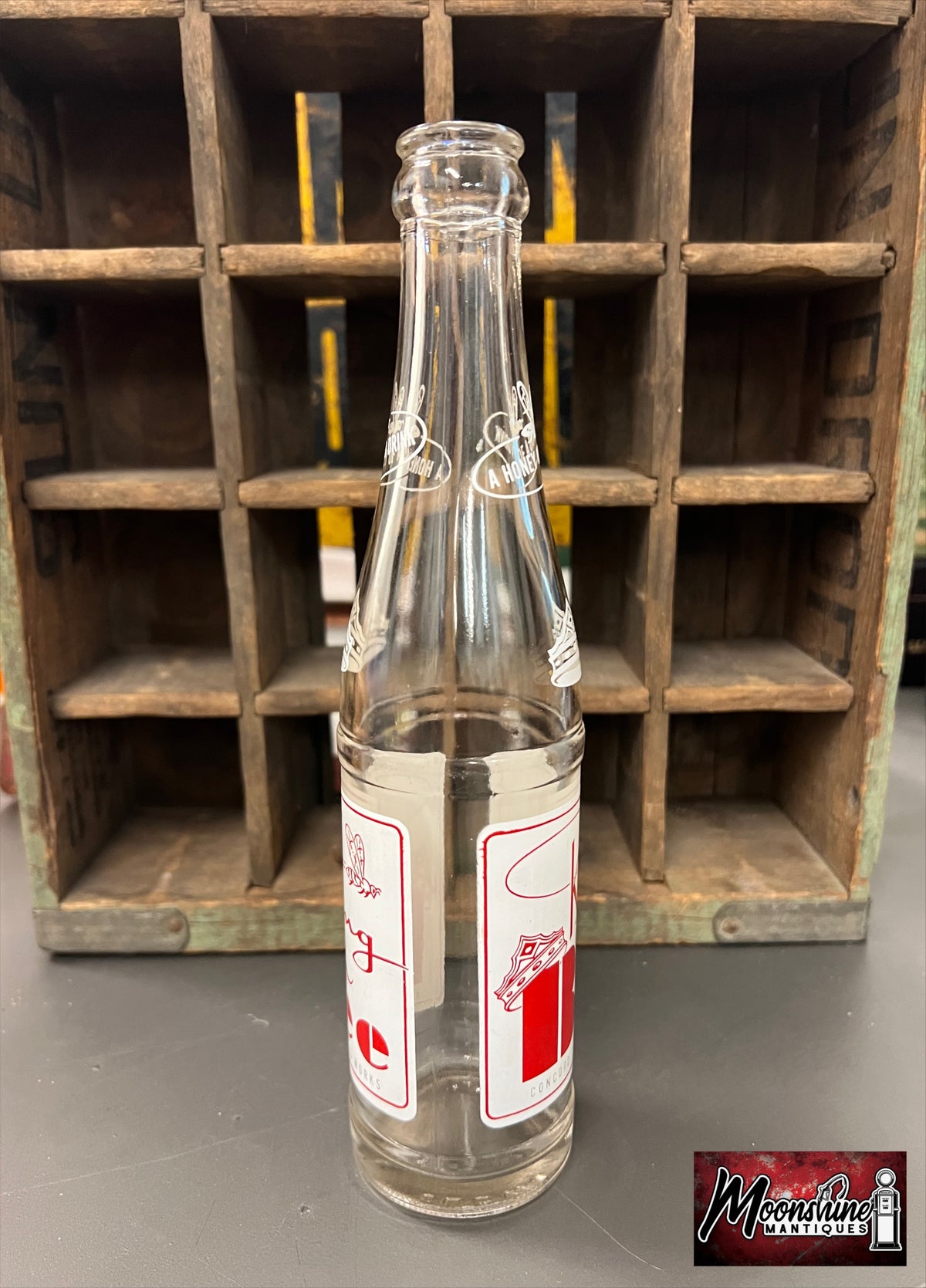 Vtg. King Bee ACL 9oz. Soda Bottle - Concord, NC - Free Shipping!