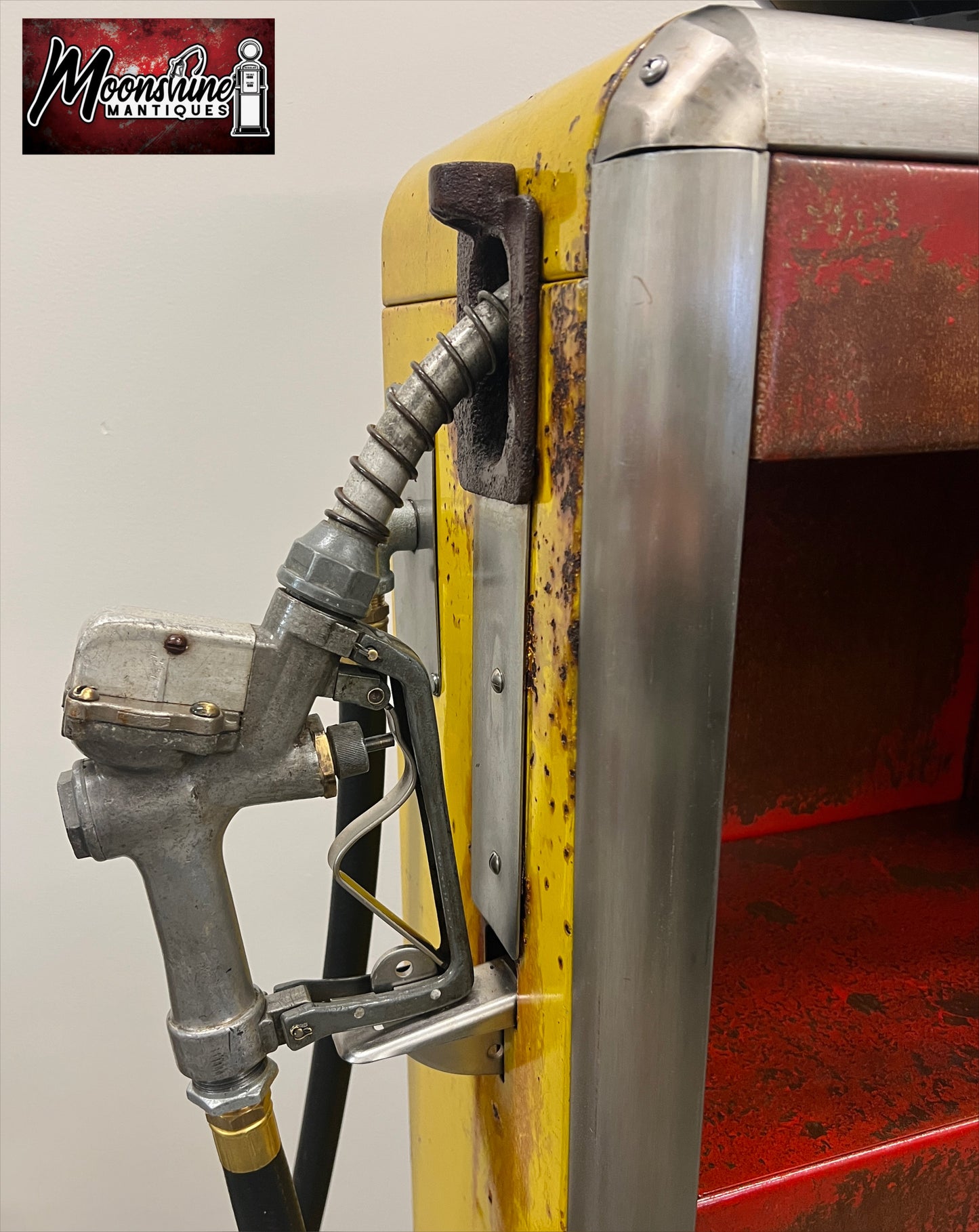 Rustoration 1940’s SIGNAL GASOLINE Bowser Gas Pump w/ Shelves - Mancave Decor - Free Shipping!
