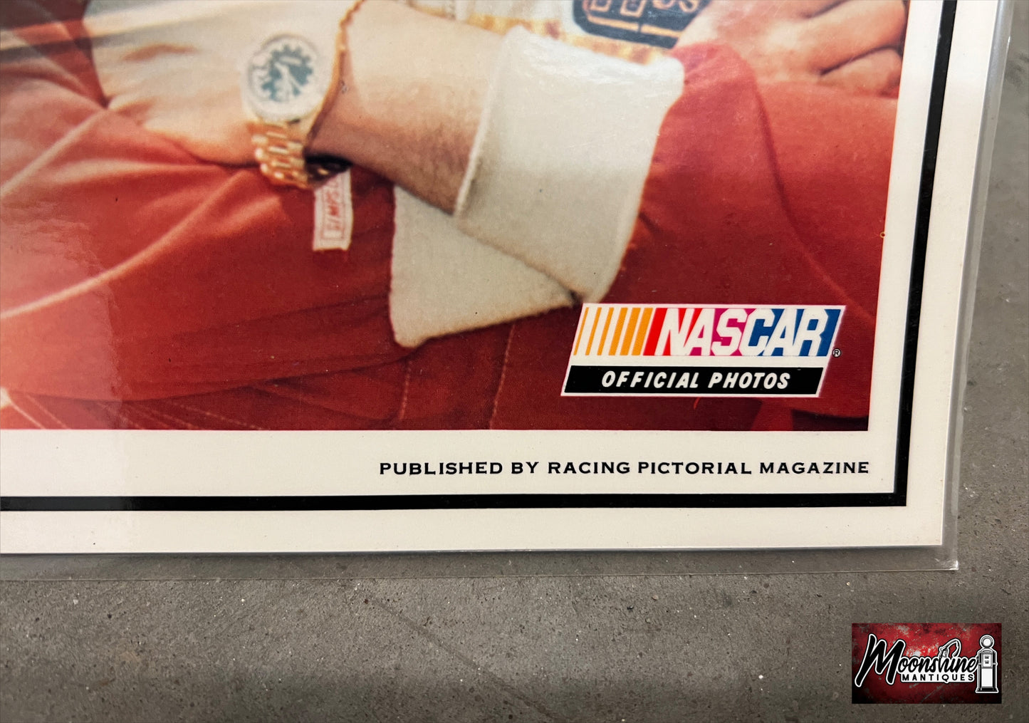 1980’s SportStar Photo Graphics NASCAR Tim Richmond Old Milwaukee Beer Placemat - Free Shipping!