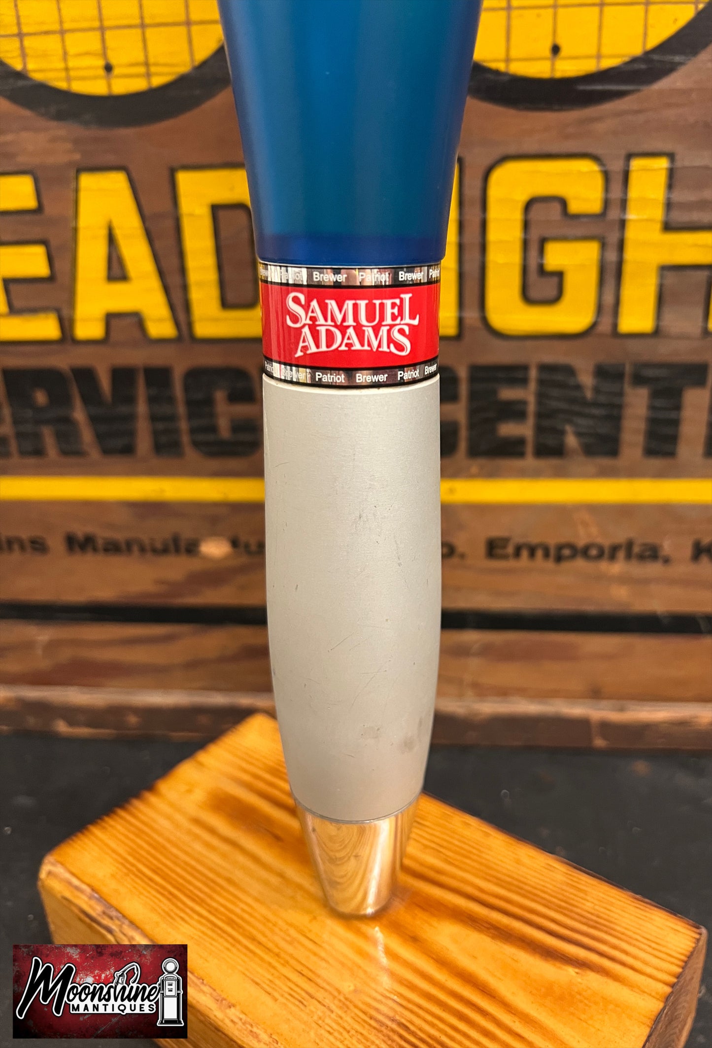 SAMUEL ADAMS Boston Lager Beer Tap Handle - Free Shipping!