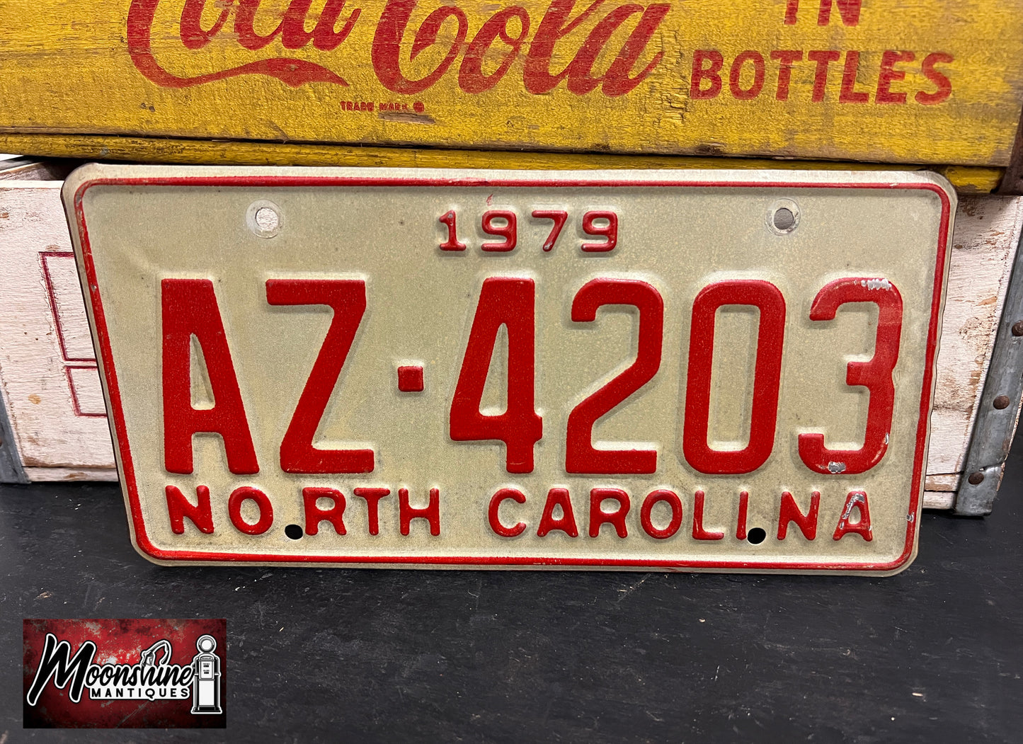 Vtg. 1979 NORTH CAROLINA License Plate / Tag - Free Shipping!