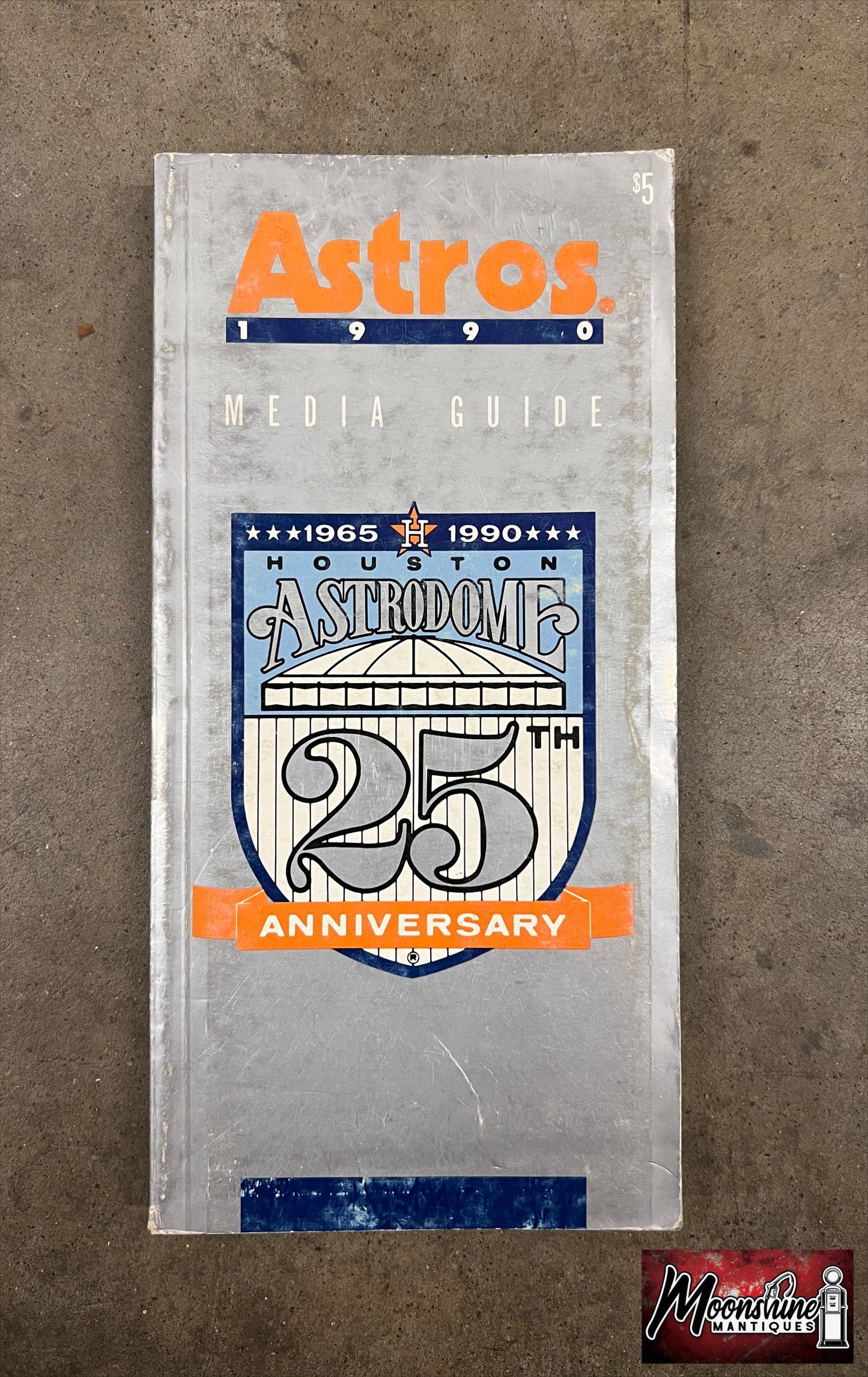 Lot of 3  - HOUSTON ASTROS Media Guides 1985 1986 1990 MLB Baseball - Free Shipping!