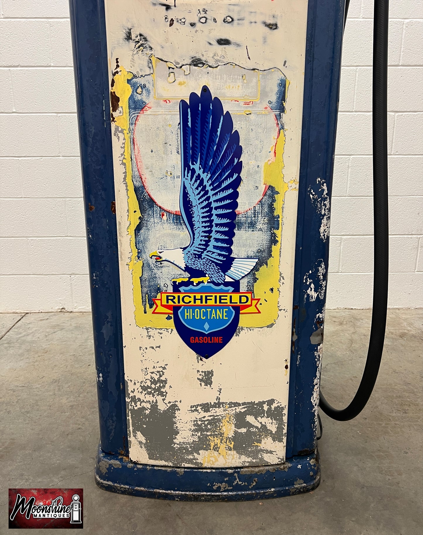 1940’s RICHFIELD GASOLINE Bennett 646 Gas Pump - Rustoration - Shipping Available!