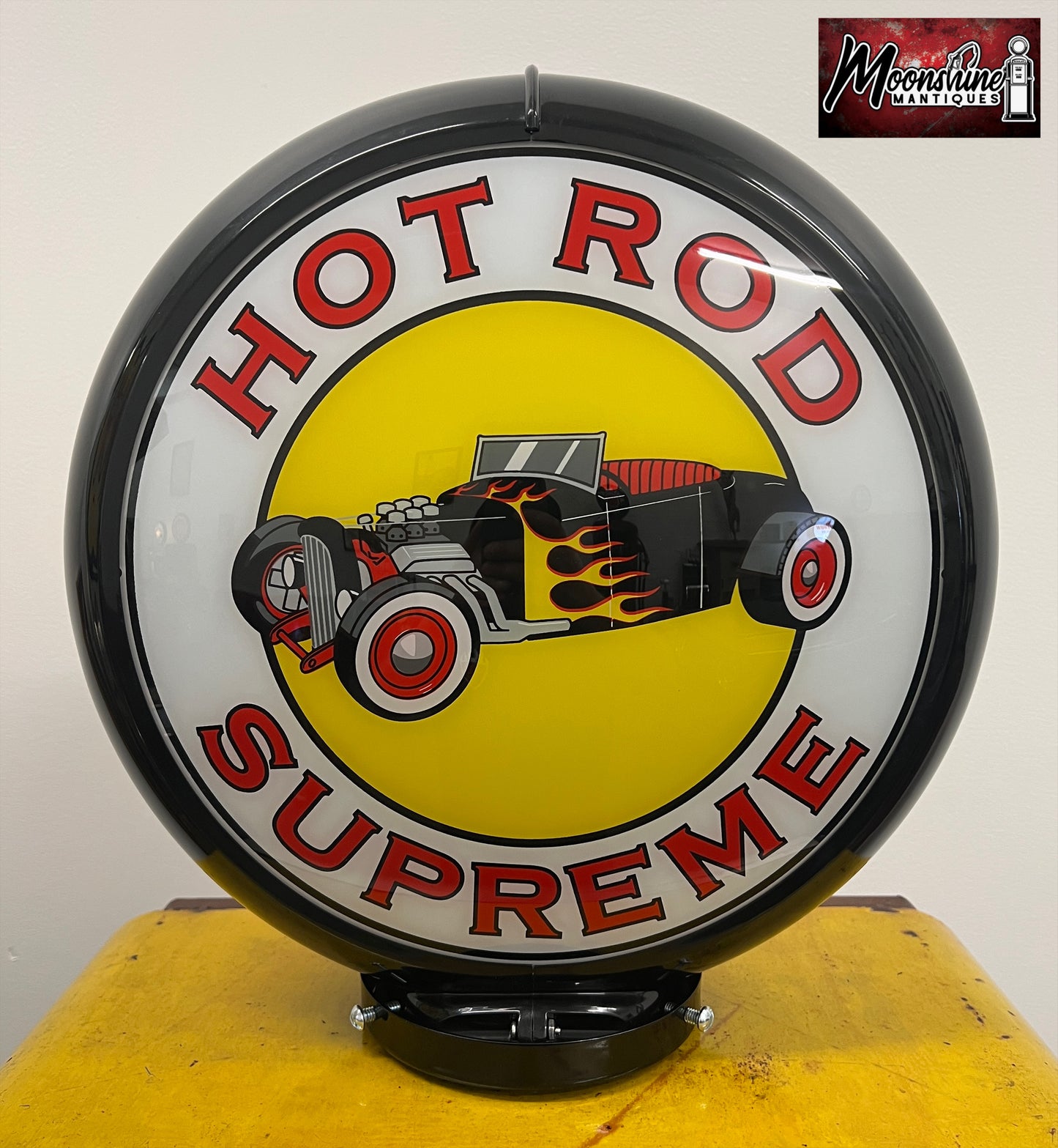 Rustoration 1940’s HOT ROD GASOLINE Bowser Gas Pump w/ Shelves - Mancave Decor - Free Shipping!