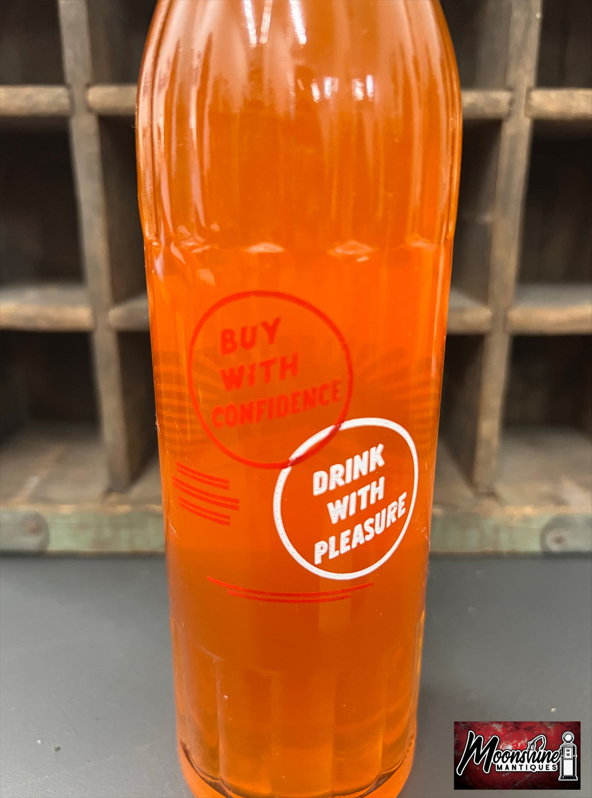 Vtg. 1950's SUNRISE Soda Bottle 10oz. - Free Shipping!