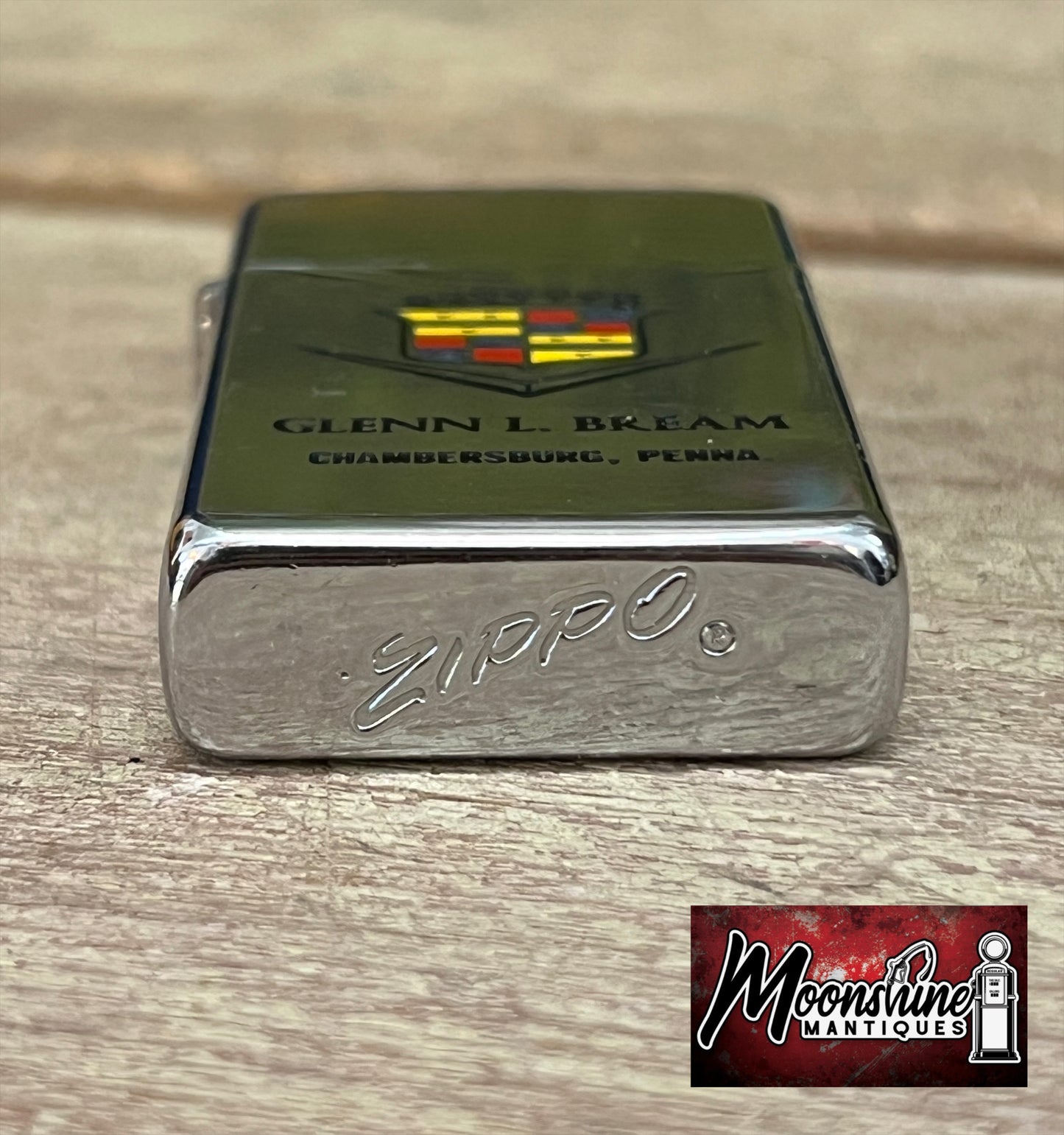 Vtg. 1960's CADILLAC Dealership Zippo Lighter - Free Shipping!