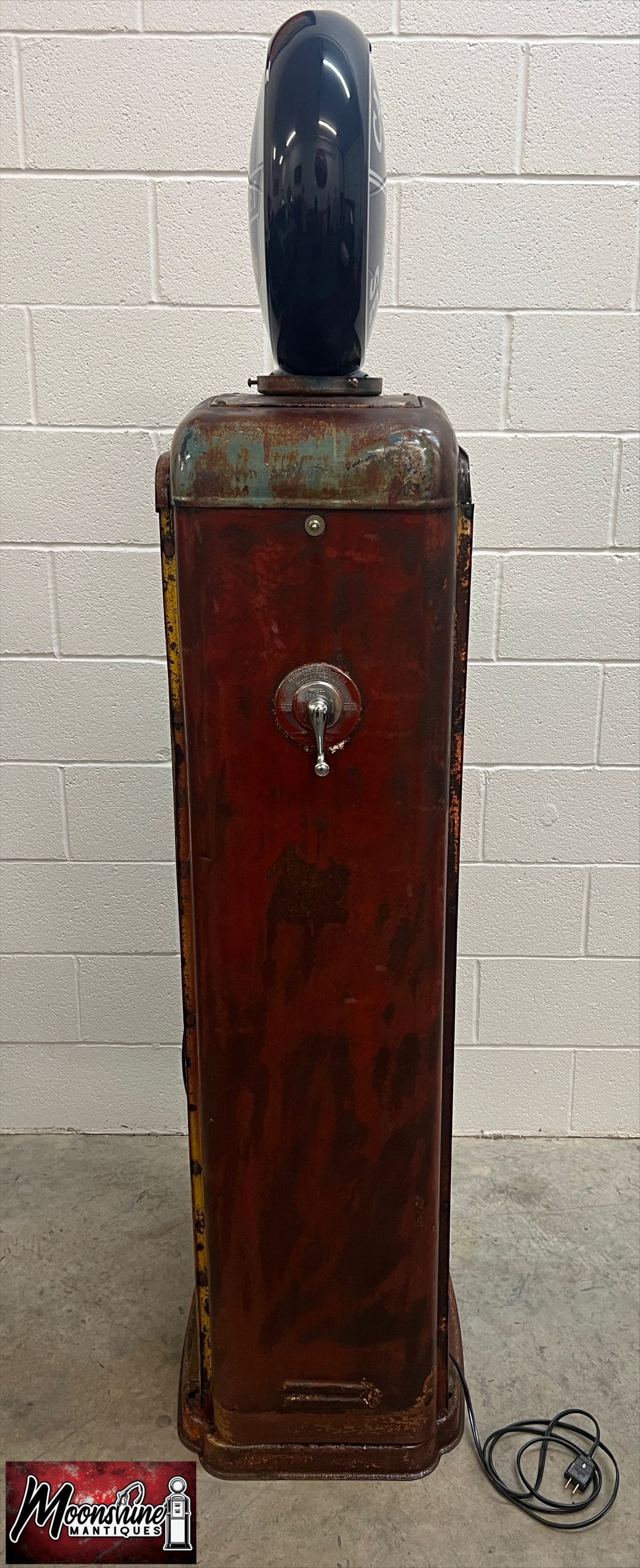 Rustoration 1940’s CHEVROLET Gilbarco Gas Pump w/ Shelves - Mancave Decor - Free Shipping!