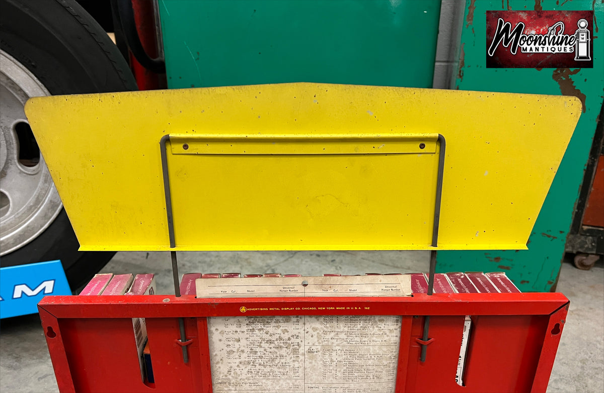 Vtg. NAPA Soundmaster Exhaust System Store Display Rack w/ Topper Sign & Parts - Free Shipping!