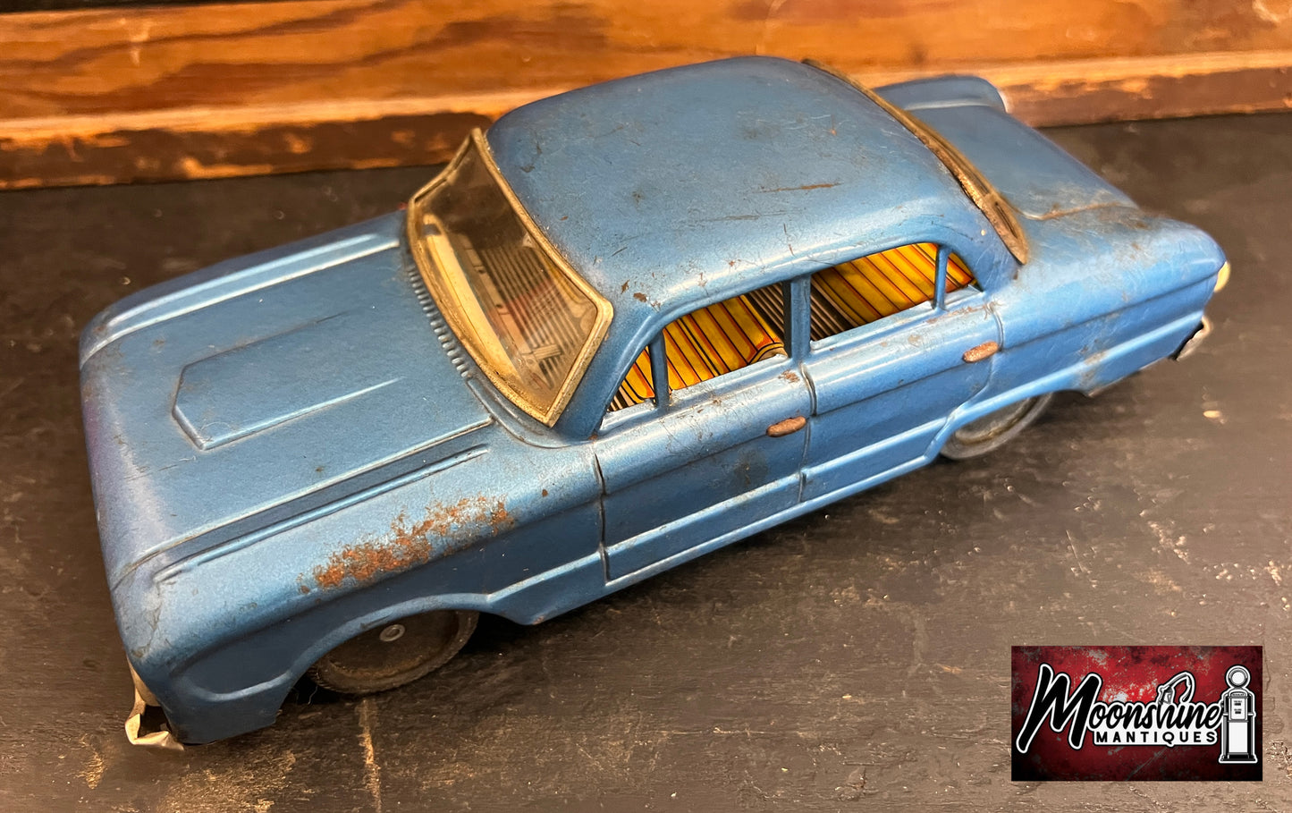 Vtg. Ford Falcon ALPS Made in Japan Toy Car - Free Shipping!