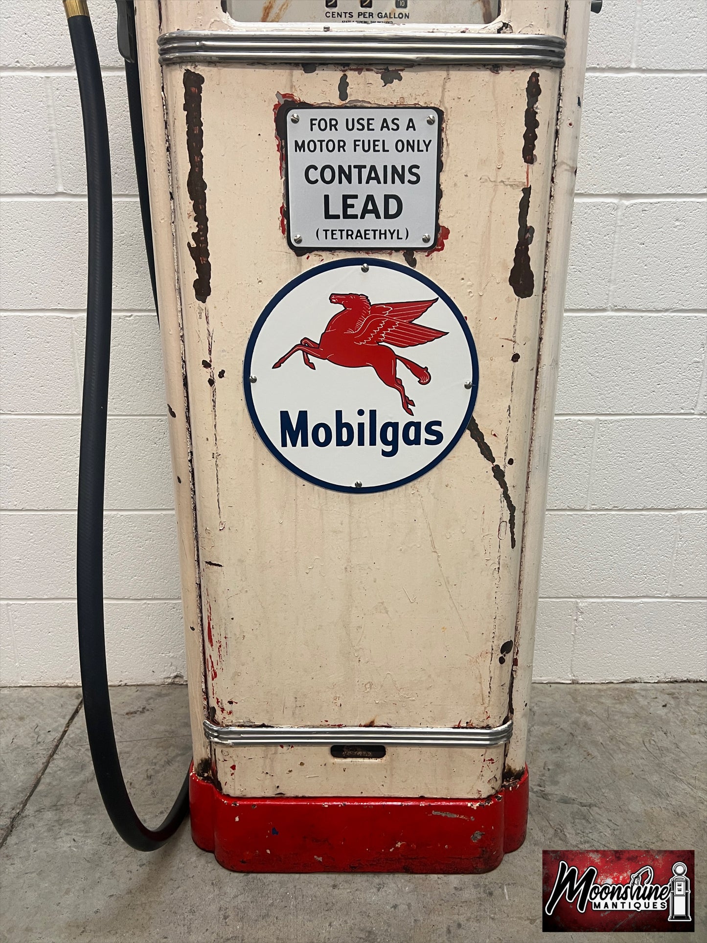 1930’s MOBIL Mobilgas Gilbarco Gas Pump - Rustoration - Shipping Available!