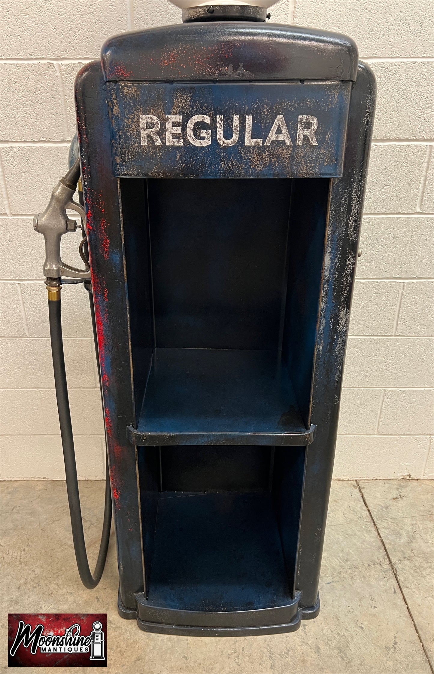 Rustoration 1950’s CHEVRON GASOLINE Tokheim Gas Pump w/ Shelves - Shipping Available!