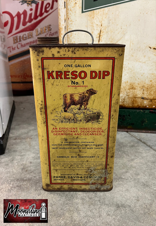 Vtg. KRESO DIP Can - 1 Gallon - Free Shipping!