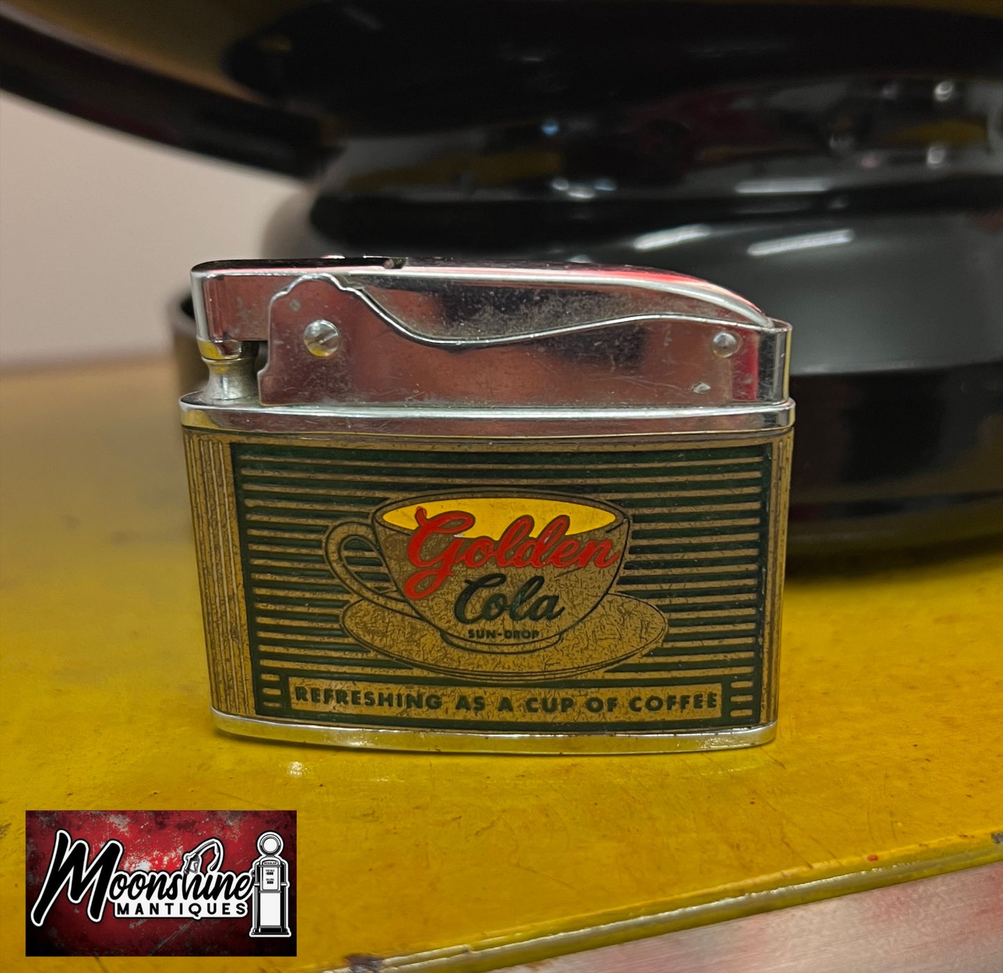 RARE - Vtg. SUNDROP Golden Cola Lighter - Free Shipping!