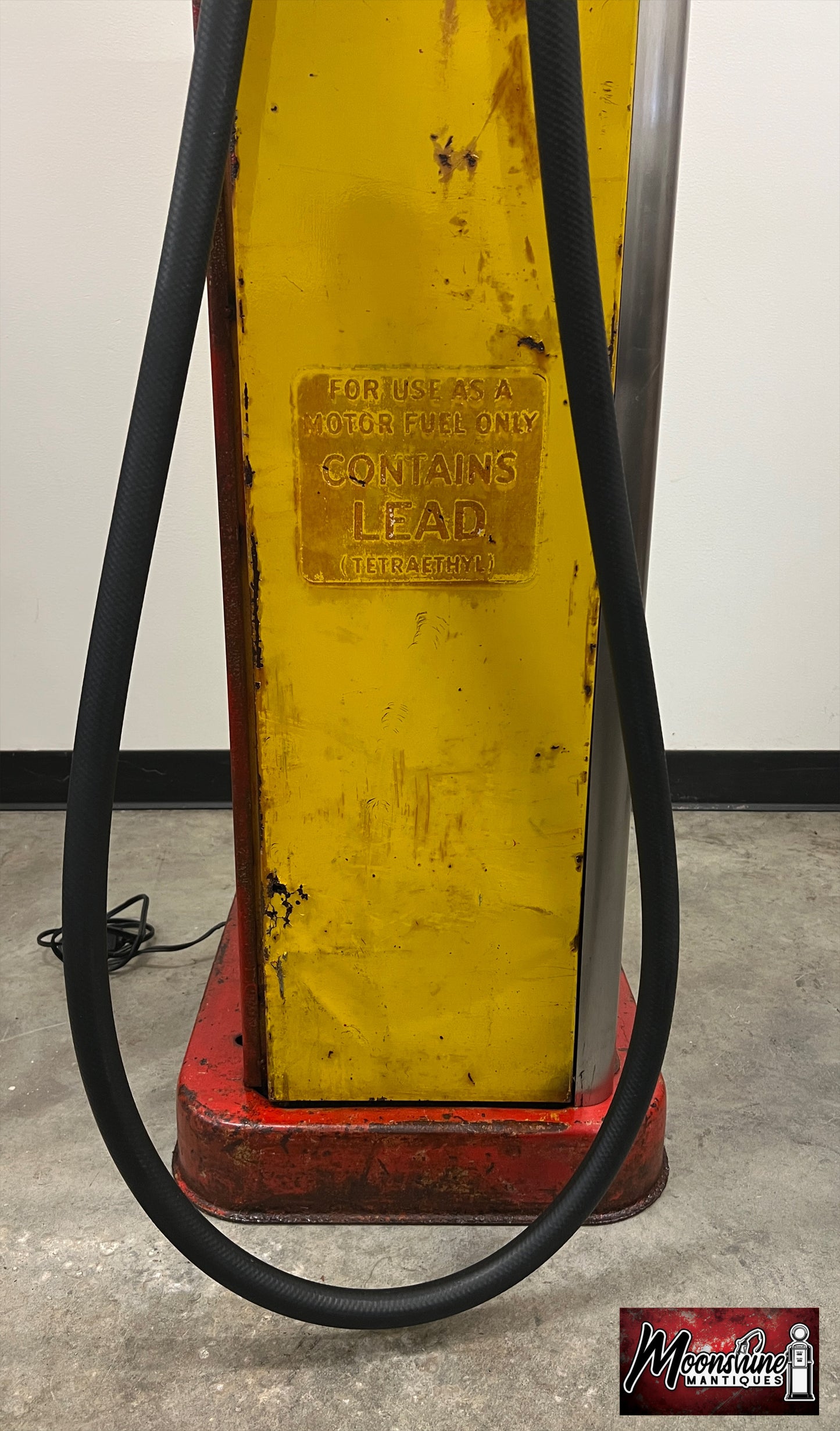 Rustoration 1940’s HOT ROD GASOLINE Bowser Gas Pump w/ Shelves - Mancave Decor - Free Shipping!