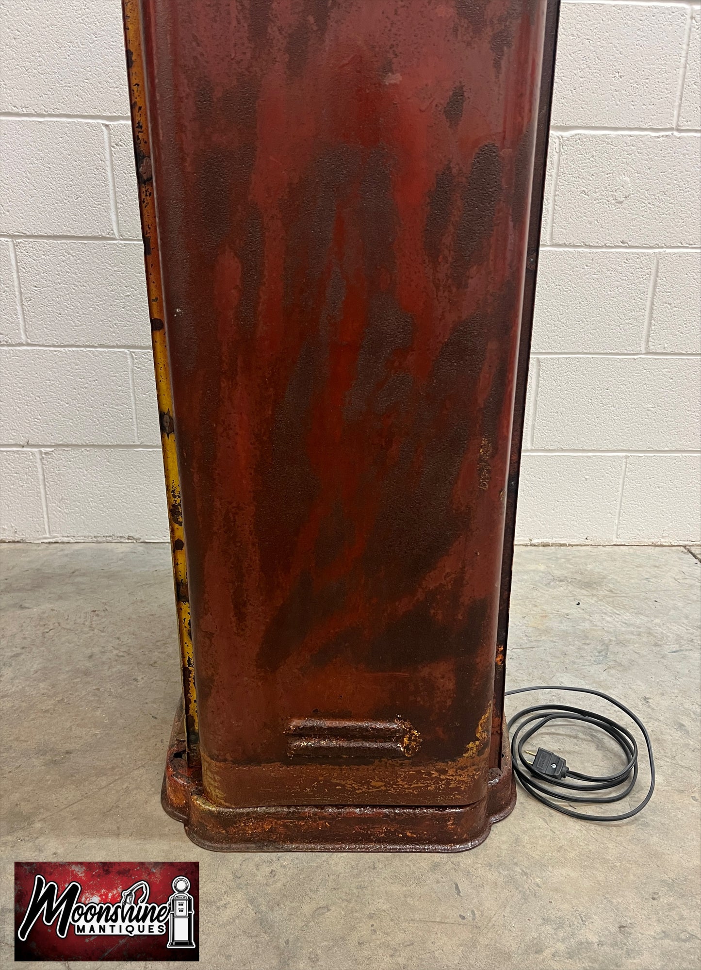 Rustoration 1940’s INDIAN GASOLINE Gilbarco Gas Pump w/ Shelves - Mancave Decor - Free Shipping!