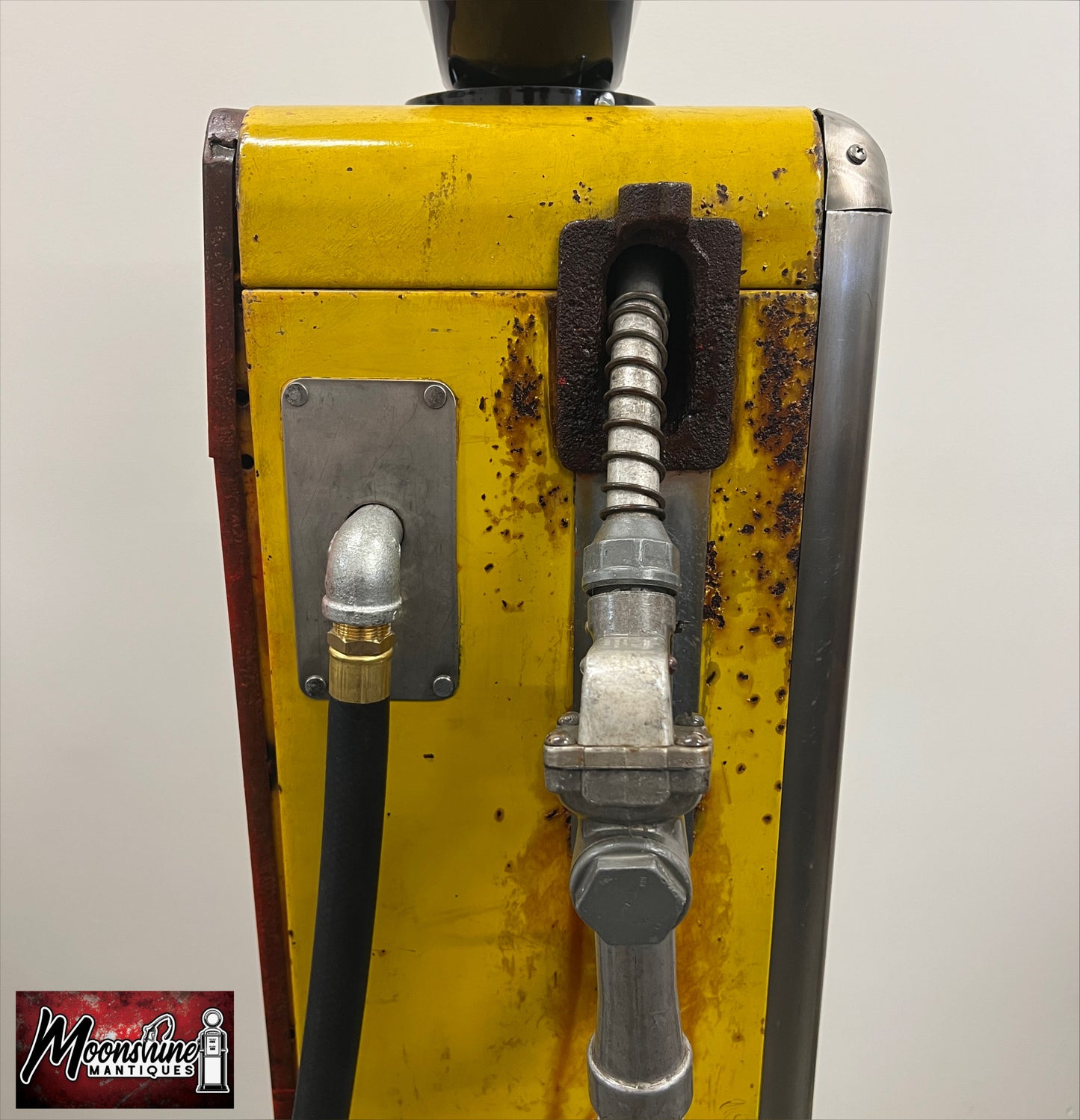 Rustoration 1940’s HOT ROD GASOLINE Bowser Gas Pump w/ Shelves - Mancave Decor - Free Shipping!