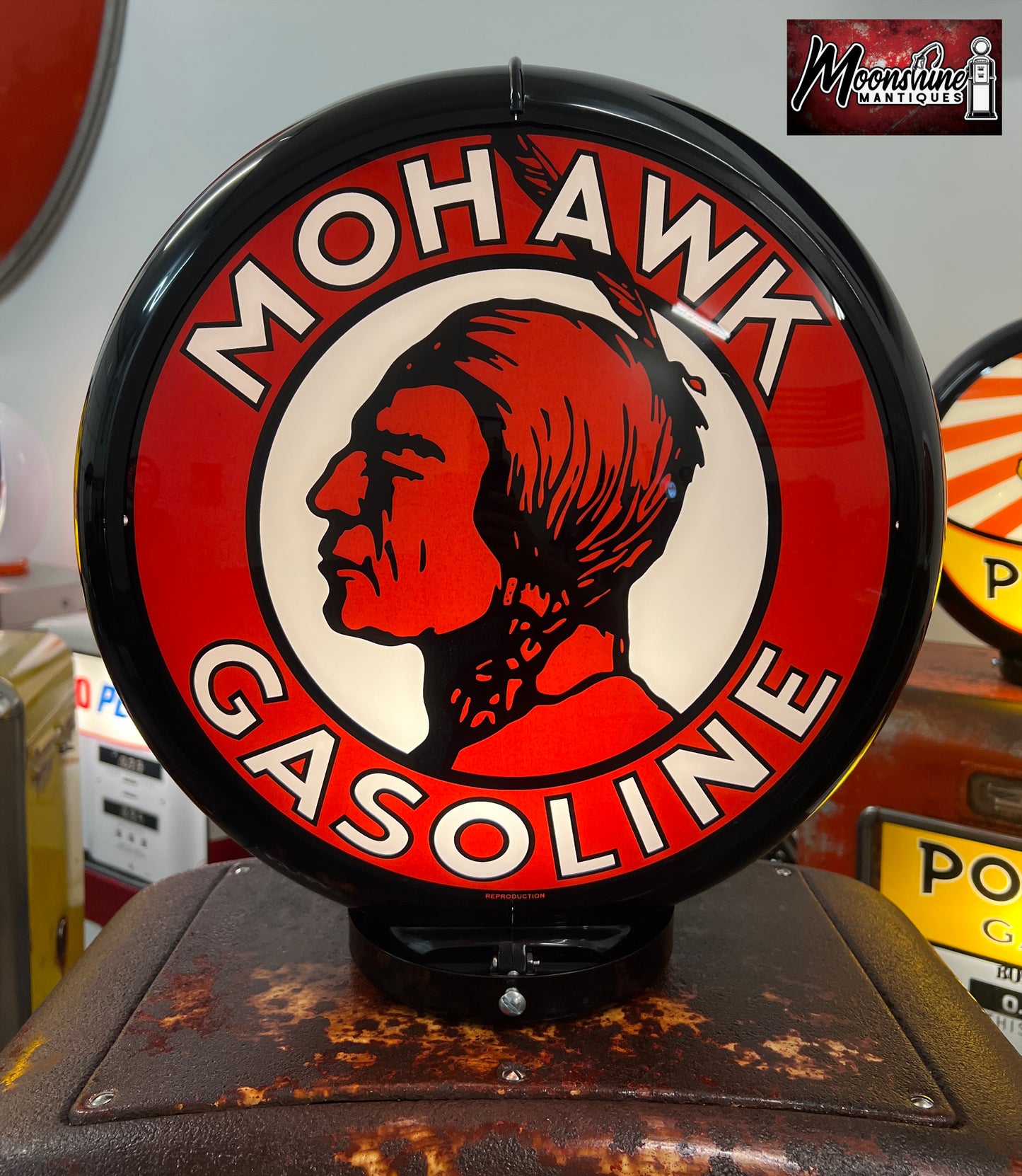 1950’s MOHAWK GASOLINE Gilbarco Gas Pump - Rustoration - Shipping Available!