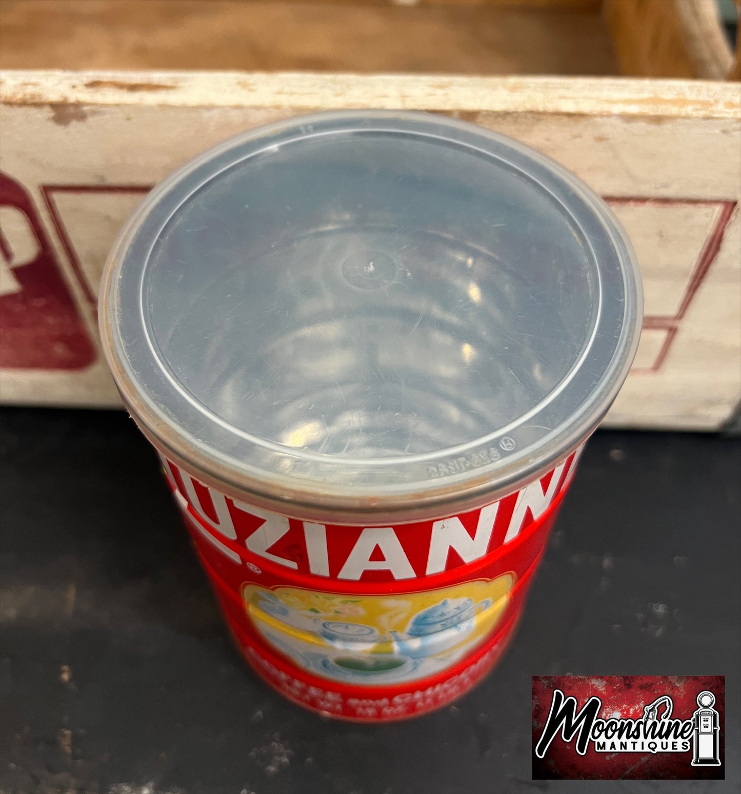 Vtg. LUZIANNE COFFEE Tin Can - Free Shipping!