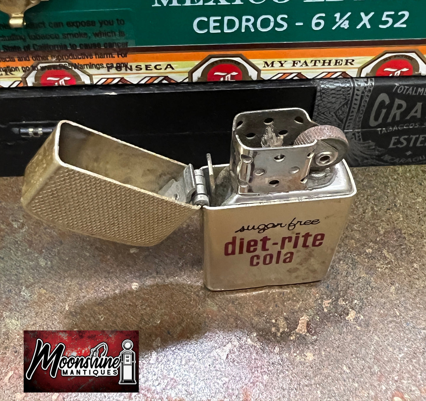 RARE - Vtg. Diet Rite Sugar Free Cola Lighter - Free Shipping!