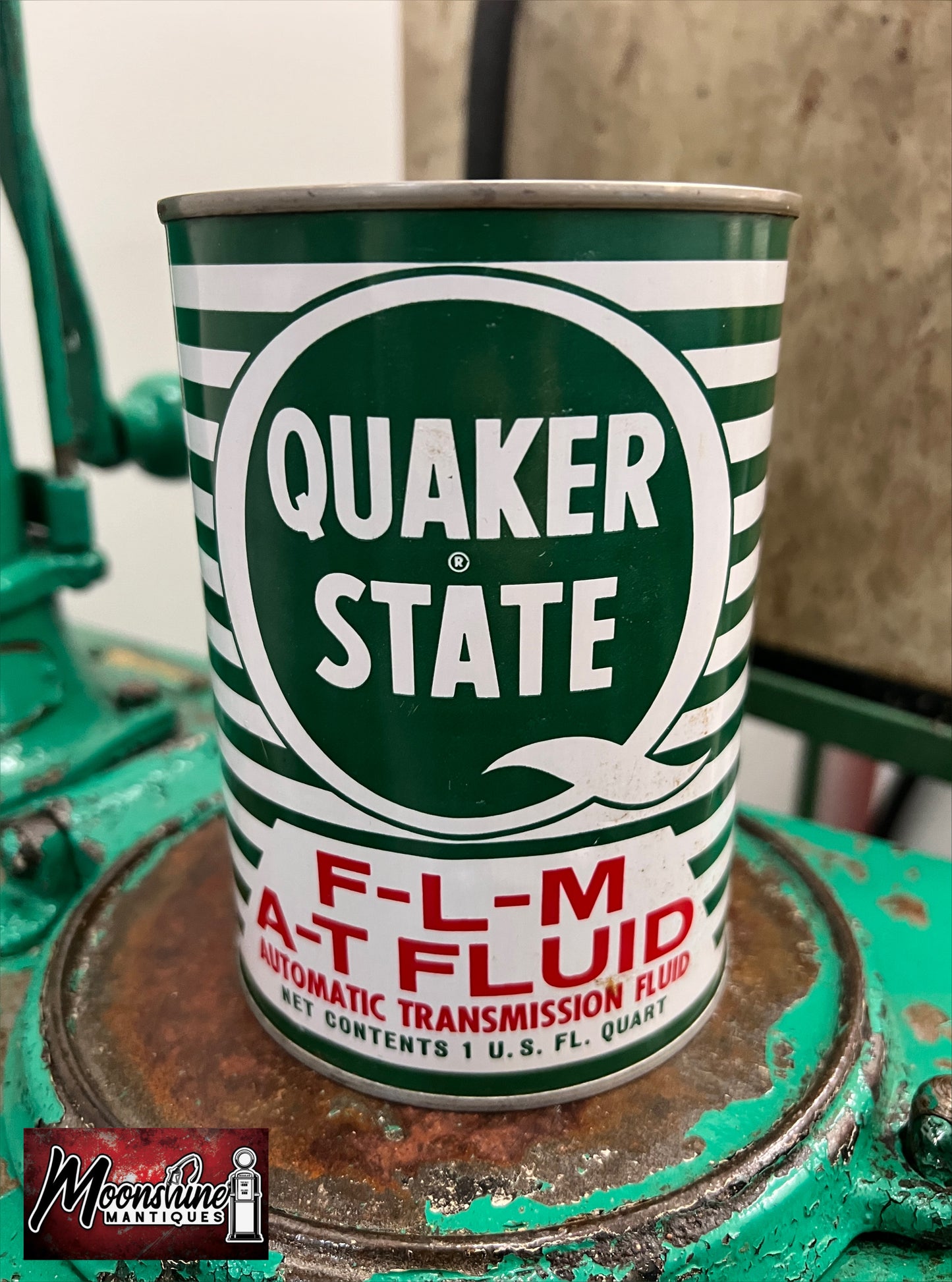FULL 1960’s QUAKER STATE Ford ATF Can 1 qt. - Free Shipping!