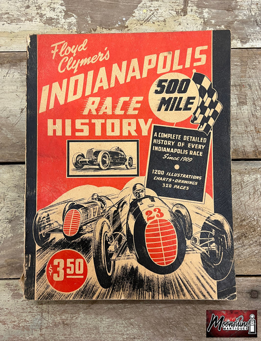 Floyd Clymer's 1946 Indianapolis 500 Race Yearbook - Free Shipping!