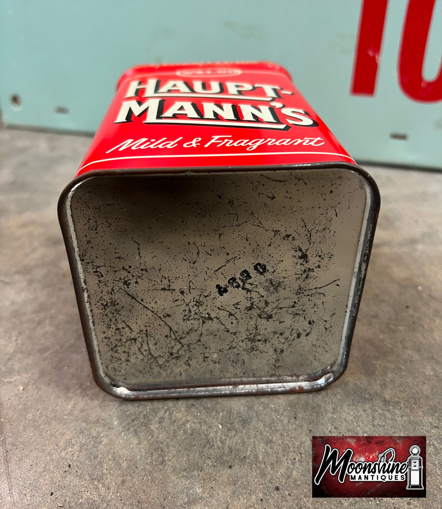 Vtg. HAUPTMANN'S Cigar Tin - Free Shipping!
