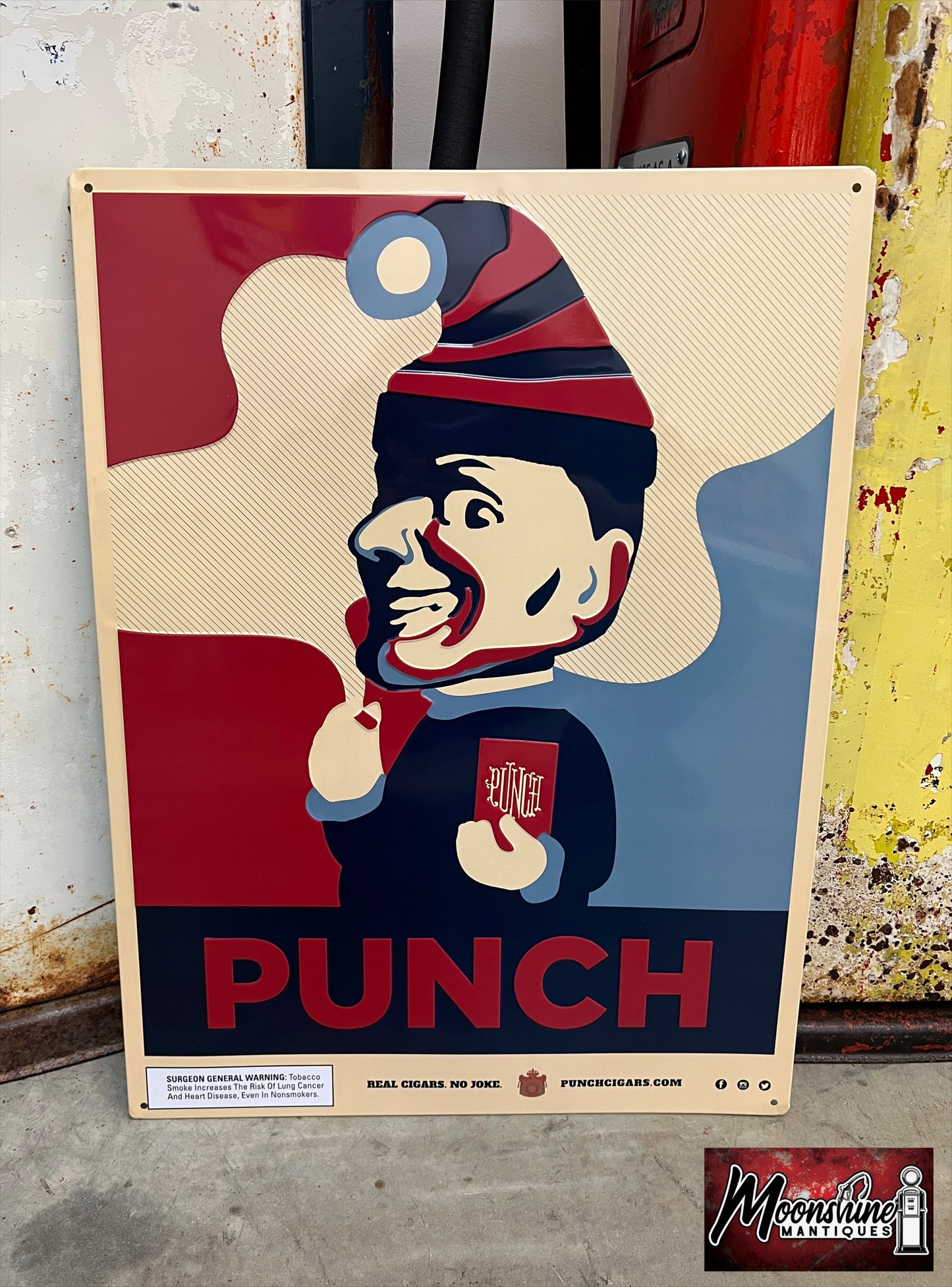 PUNCH CIGARS SIGN - Free Shipping!