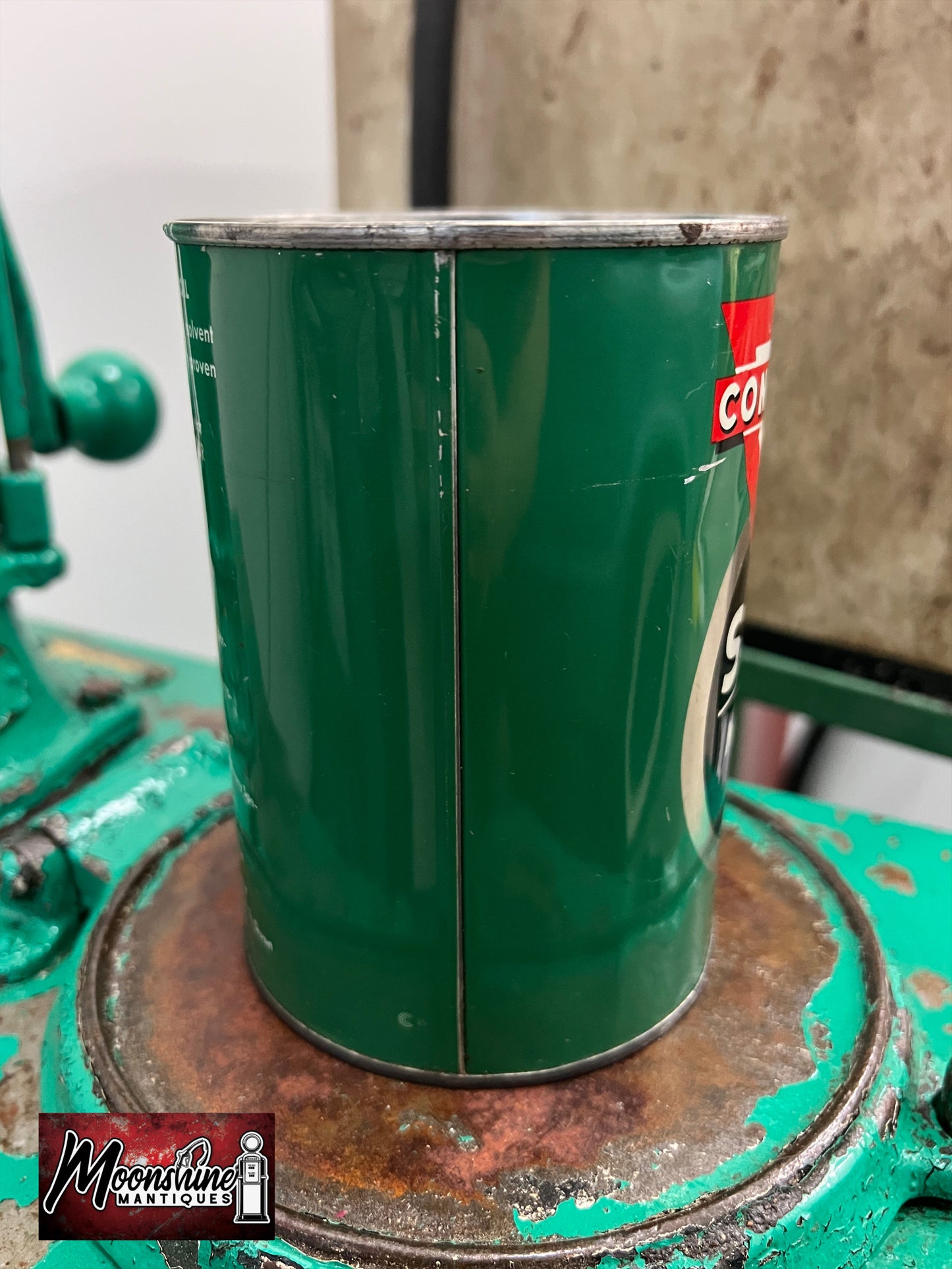 1950’s CONOCO Super Motor Oil Can 1 qt. - Gas & Oil - Free Shipping!