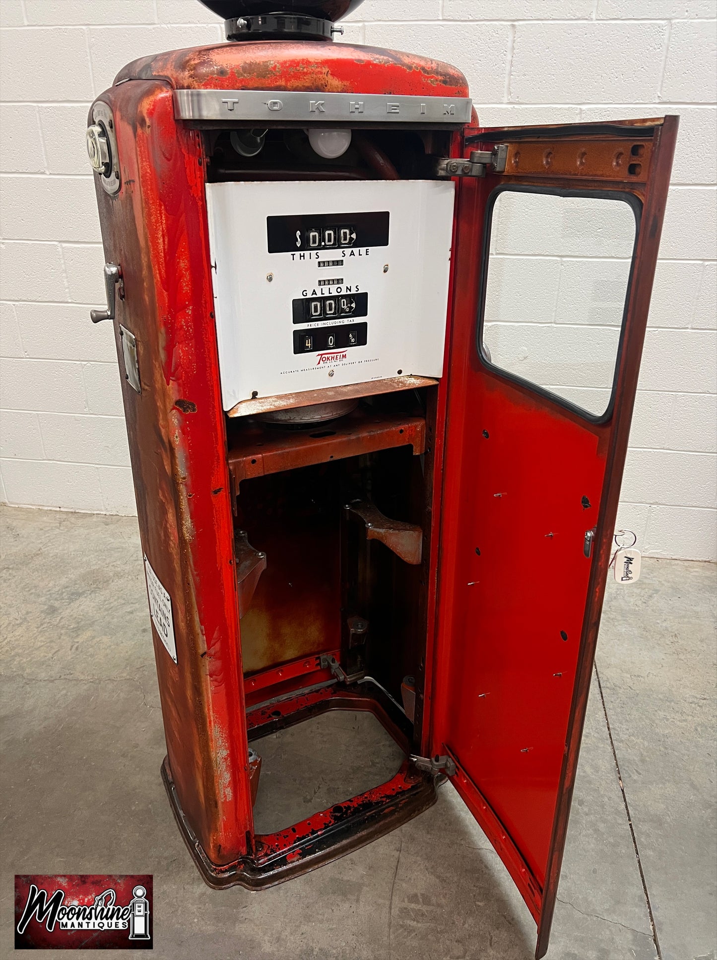Rustoration 1950’s TEXACO Fire Chief Tokheim 300 Gas Pump - Shipping Available!