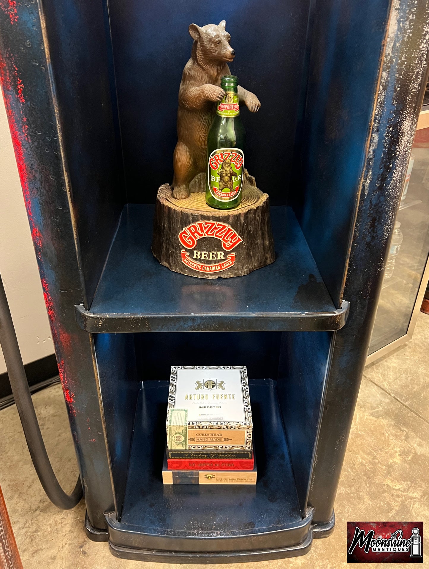 Rustoration 1950’s STANDARD GASOLINE Tokheim Gas Pump w/ Shelves - Mancave Decor - Free Shipping!