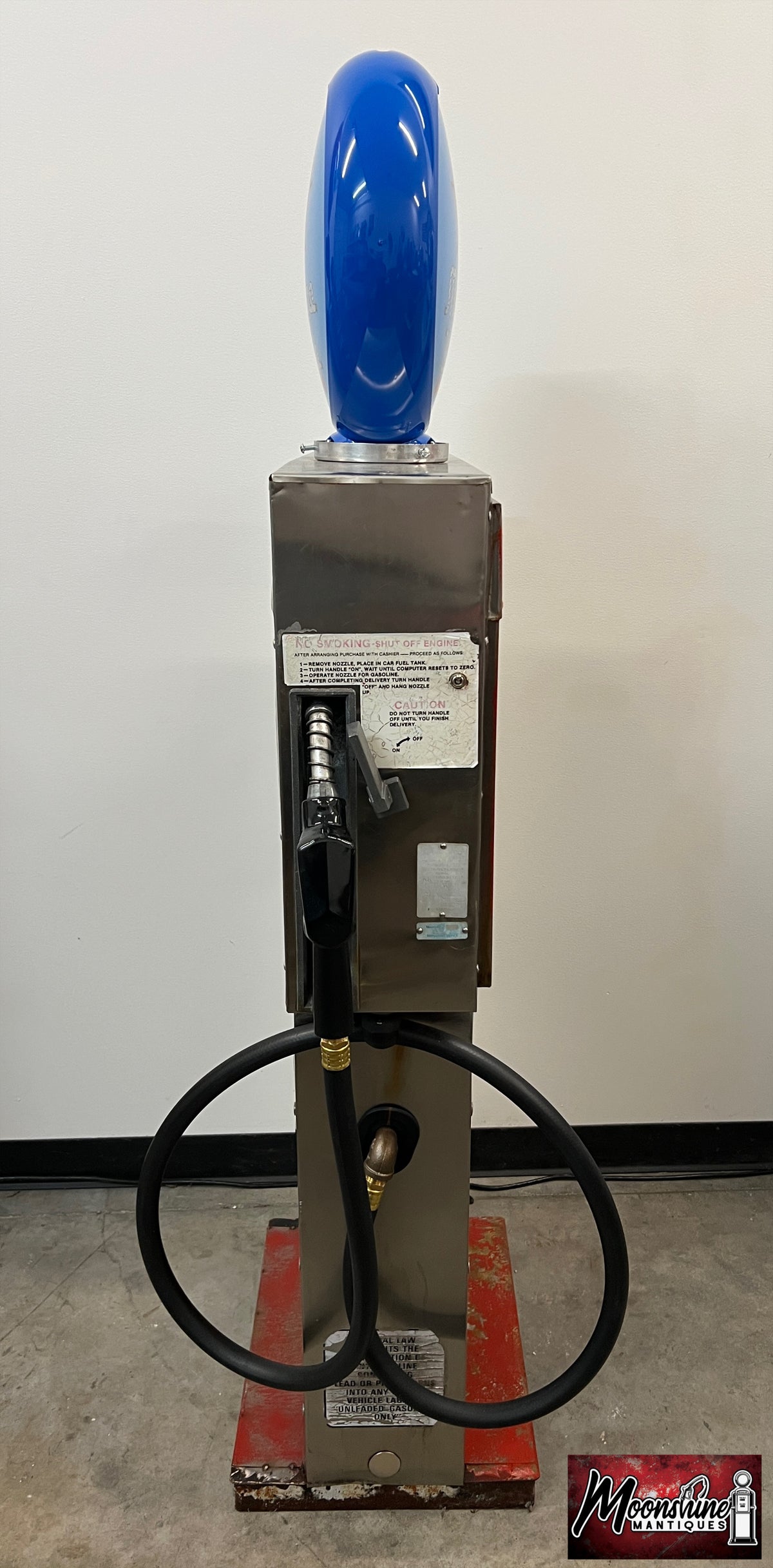 Rustoration 1960’s TEXACO MARINE Gilbarco Gas Pump w/ Shelves - Free Shipping!