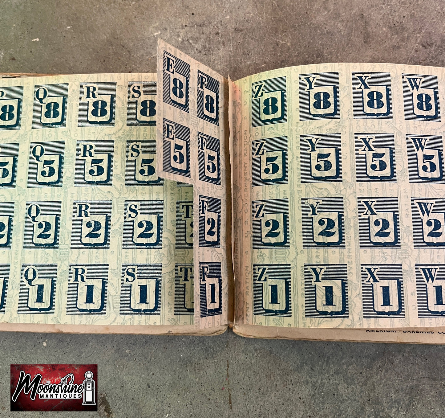 1943 MERITA BREAD Lone Ranger WWII War Ration Book - Free Shipping!