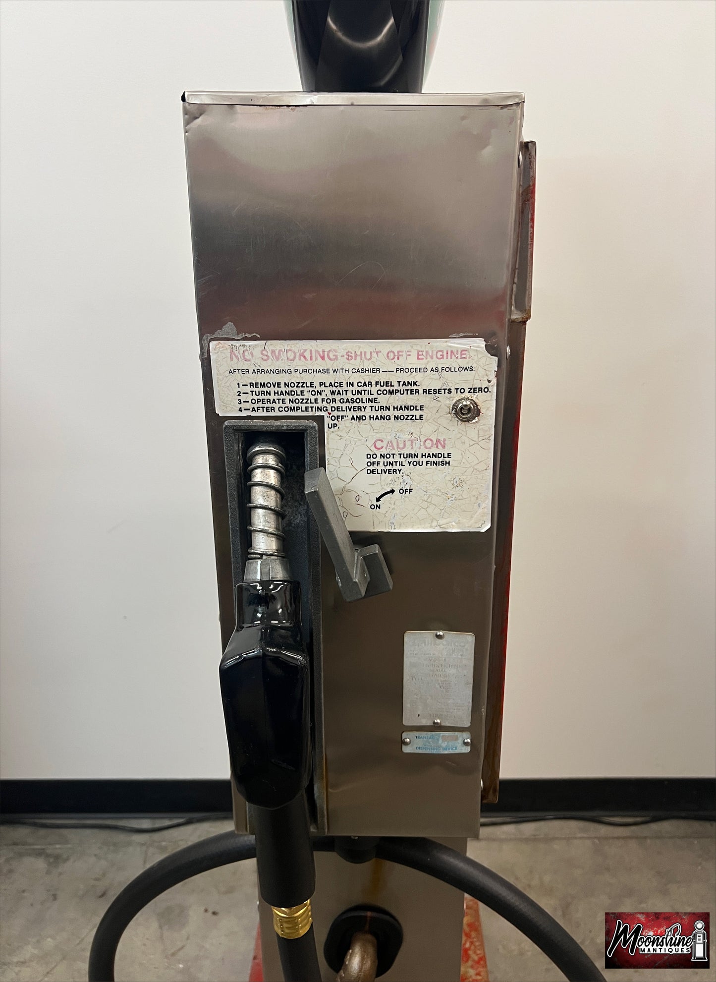 Rustoration 1960’s TEXACO MARINE Gilbarco Gas Pump w/ Shelves - Free Shipping!