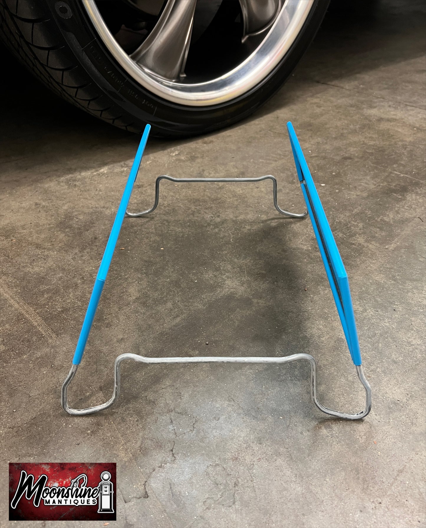 NOS - Vtg. RAM TIRES Display Stand Rack Sign - Free Shipping!