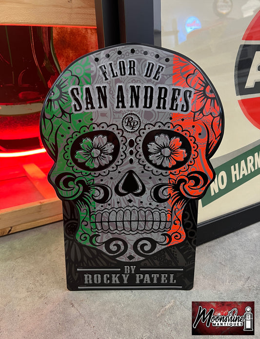 Flor De San Andres By Rocky Patel Cigar Sign - Free Shipping!