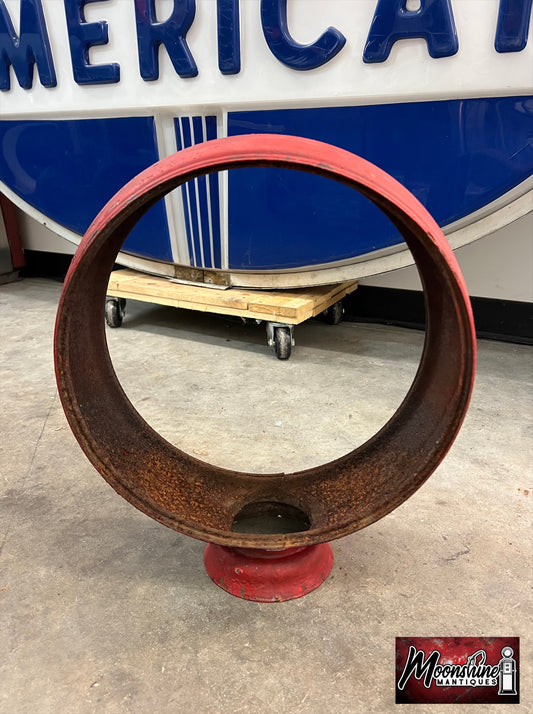 Original Gas Pump Globe Steel Body - Free Shipping!