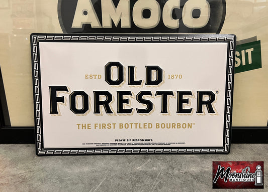 OLD FORESTER Bourbon / Whiskey Sign - Free Shipping!