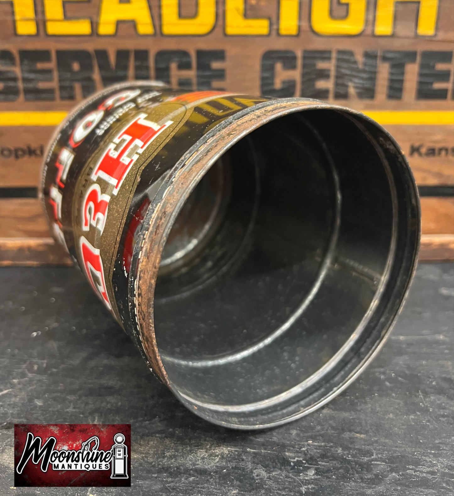Vtg. H & C Coffee Tin Can - Free Shipping!