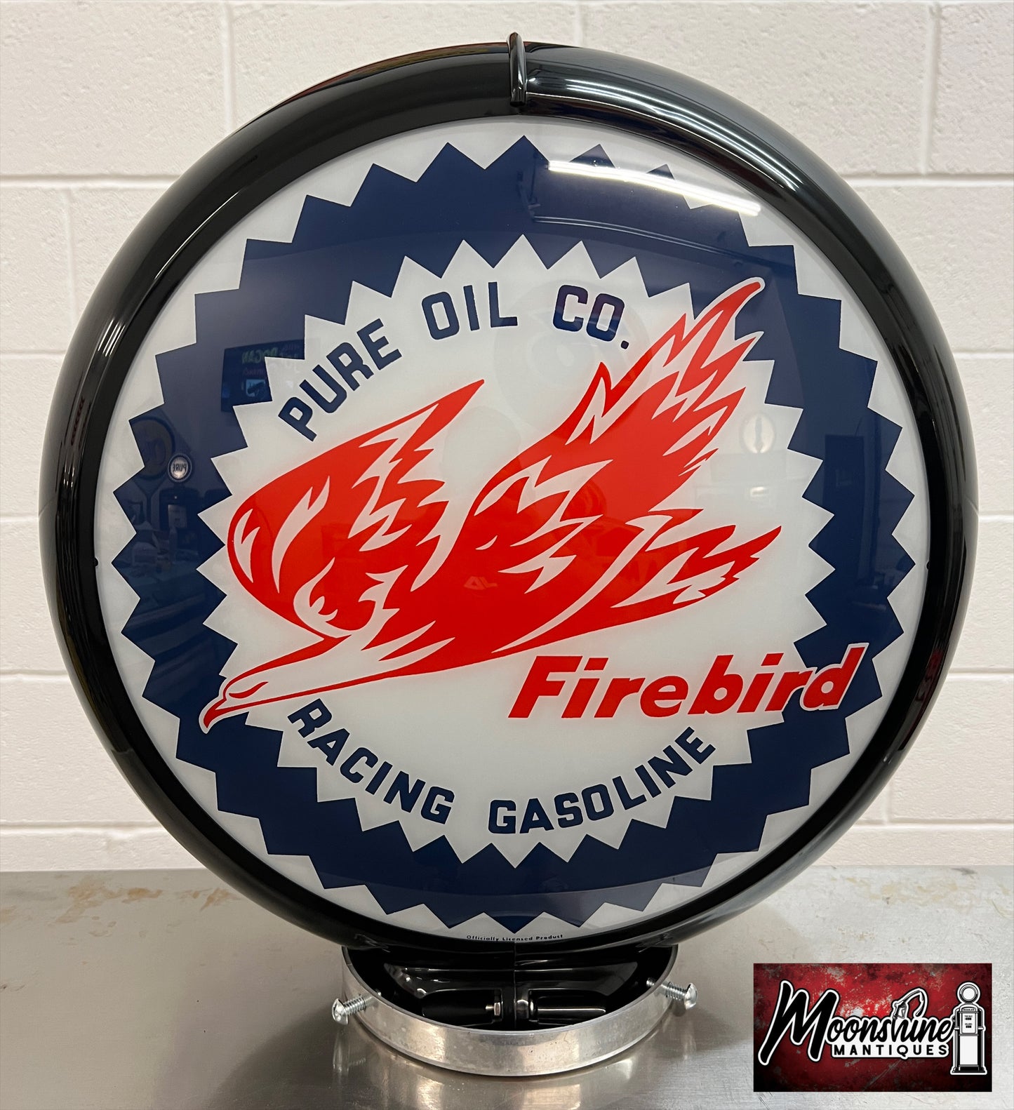 Rustoration 1960’s PURE Firebird Racing Gas Pump w/ Shelves - Mancave Decor - Free Shipping!