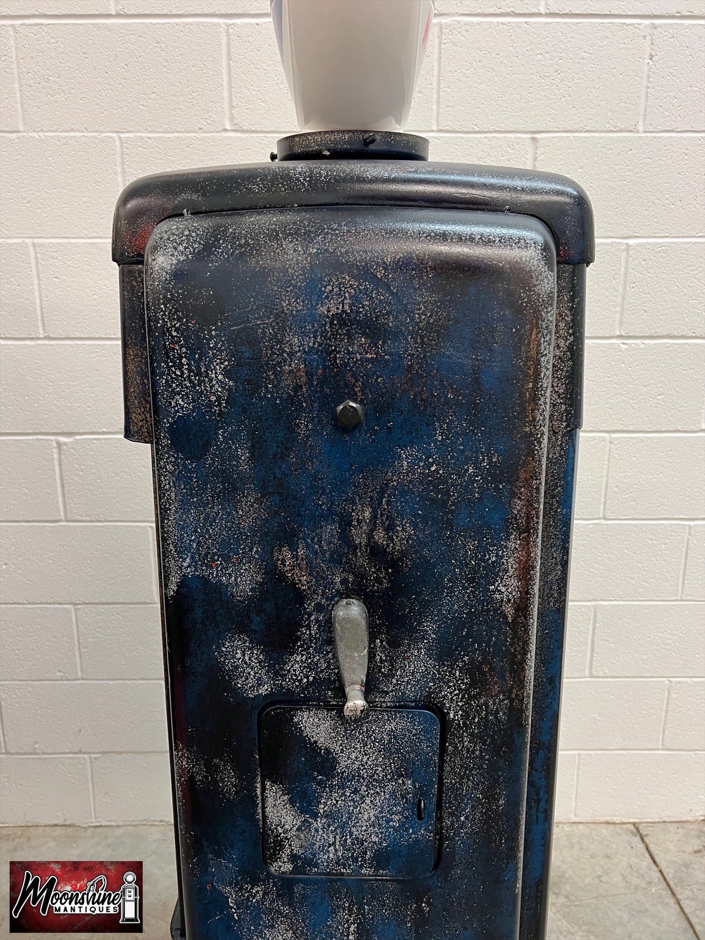Rustoration 1950’s MOBIL MARINE Tokheim Gas Pump w/ Shelves - Mancave Decor - Shipping Available!