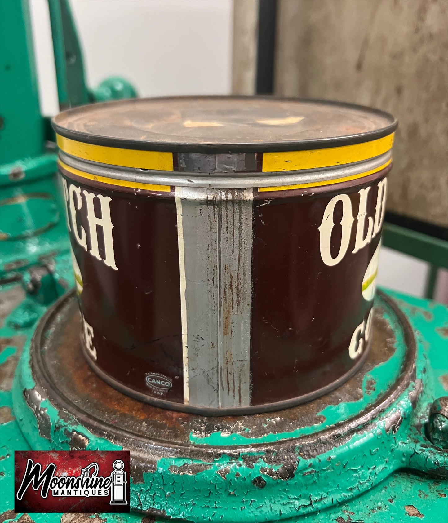 Vtg. OLD DUTCH Coffee Tin Can - Free Shipping!