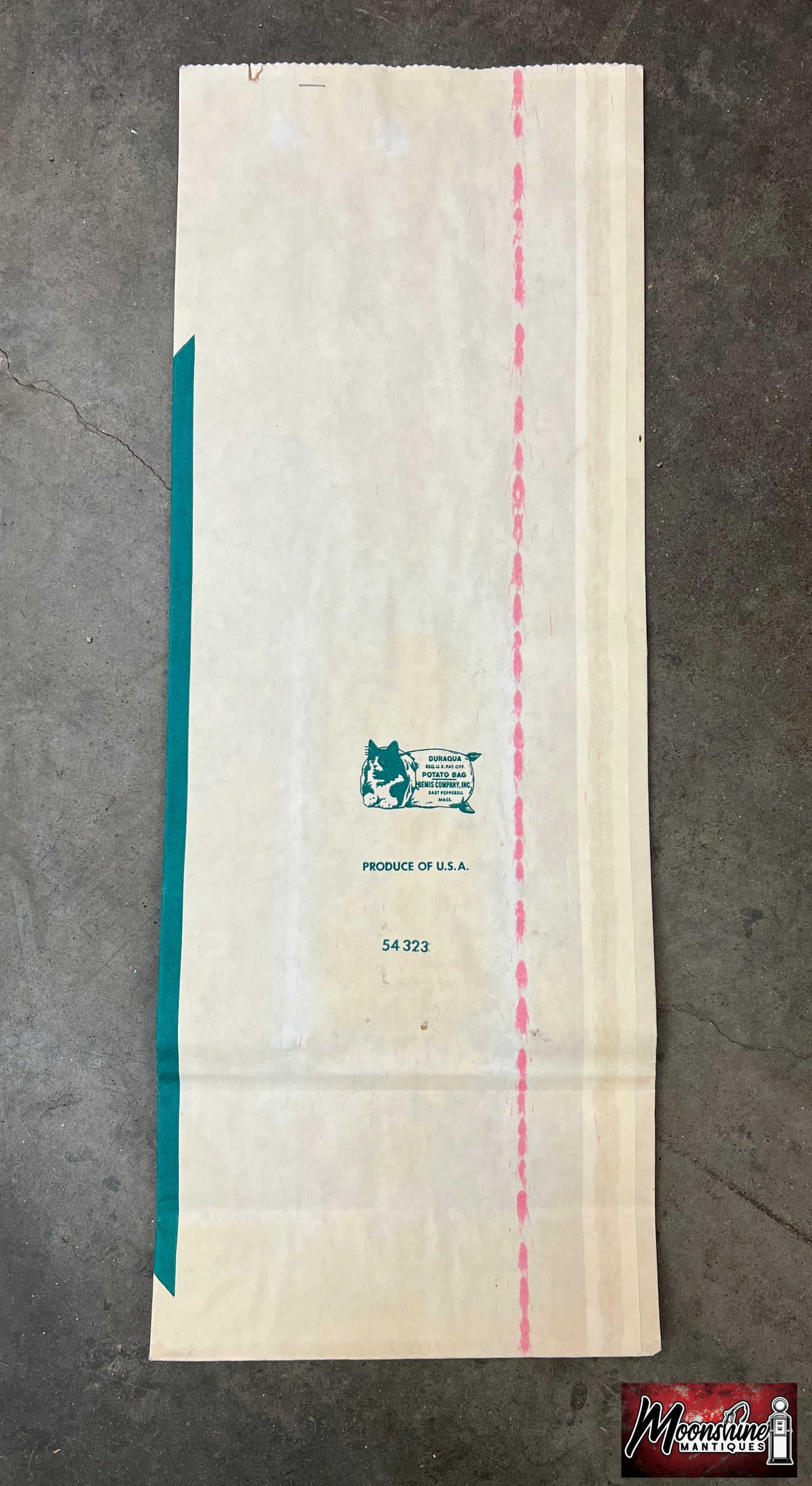 Vtg. Farm Fresh Potatoes Bag - Free Shipping!