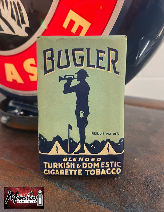 Vtg. BUGLER Cigarette Tobacco Pack - Free Shipping!