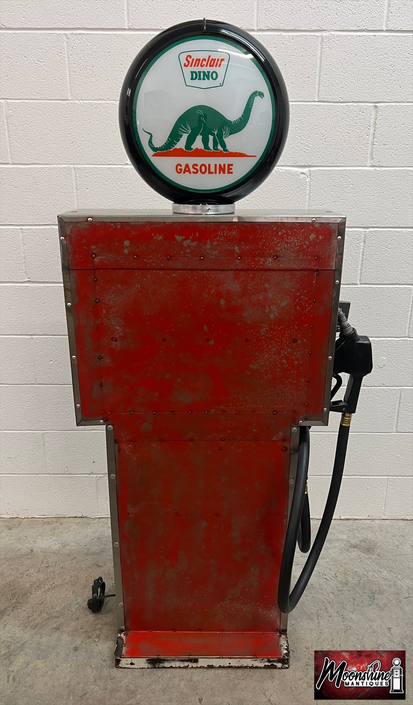 Rustoration 1960’s SINCLAIR Gilbarco Gas Pump w/ Shelves - Mancave Decor - Free Shipping!