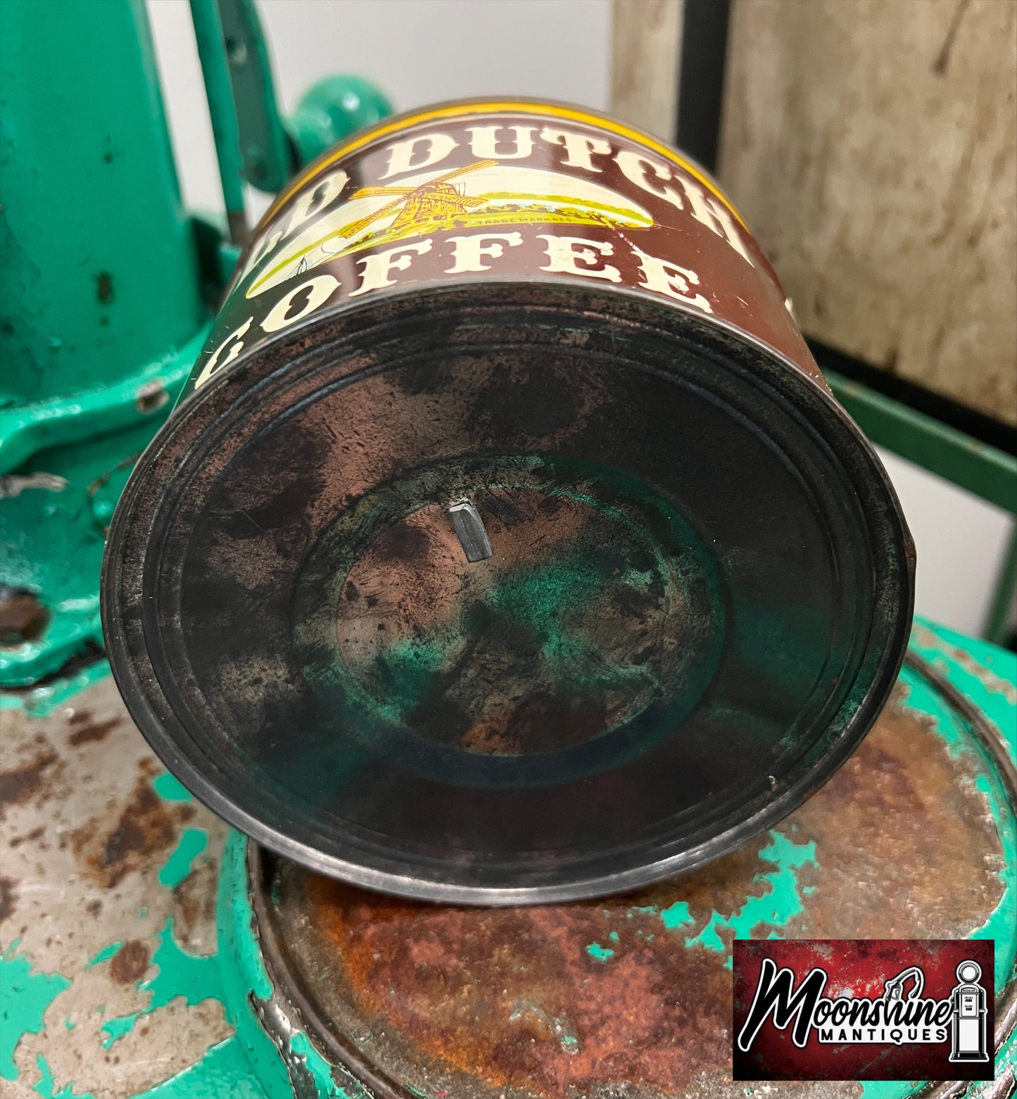 Vtg. OLD DUTCH Coffee Tin Can - Free Shipping!